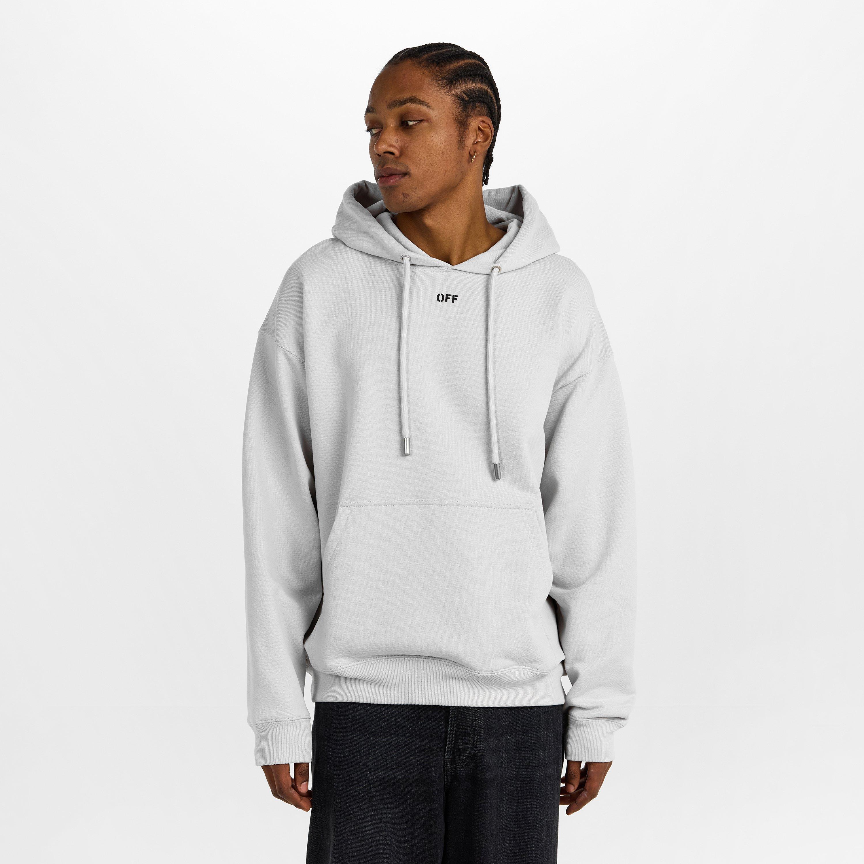 Steen/Zwart - Off White - Skate Hoodie Sn99 - 3