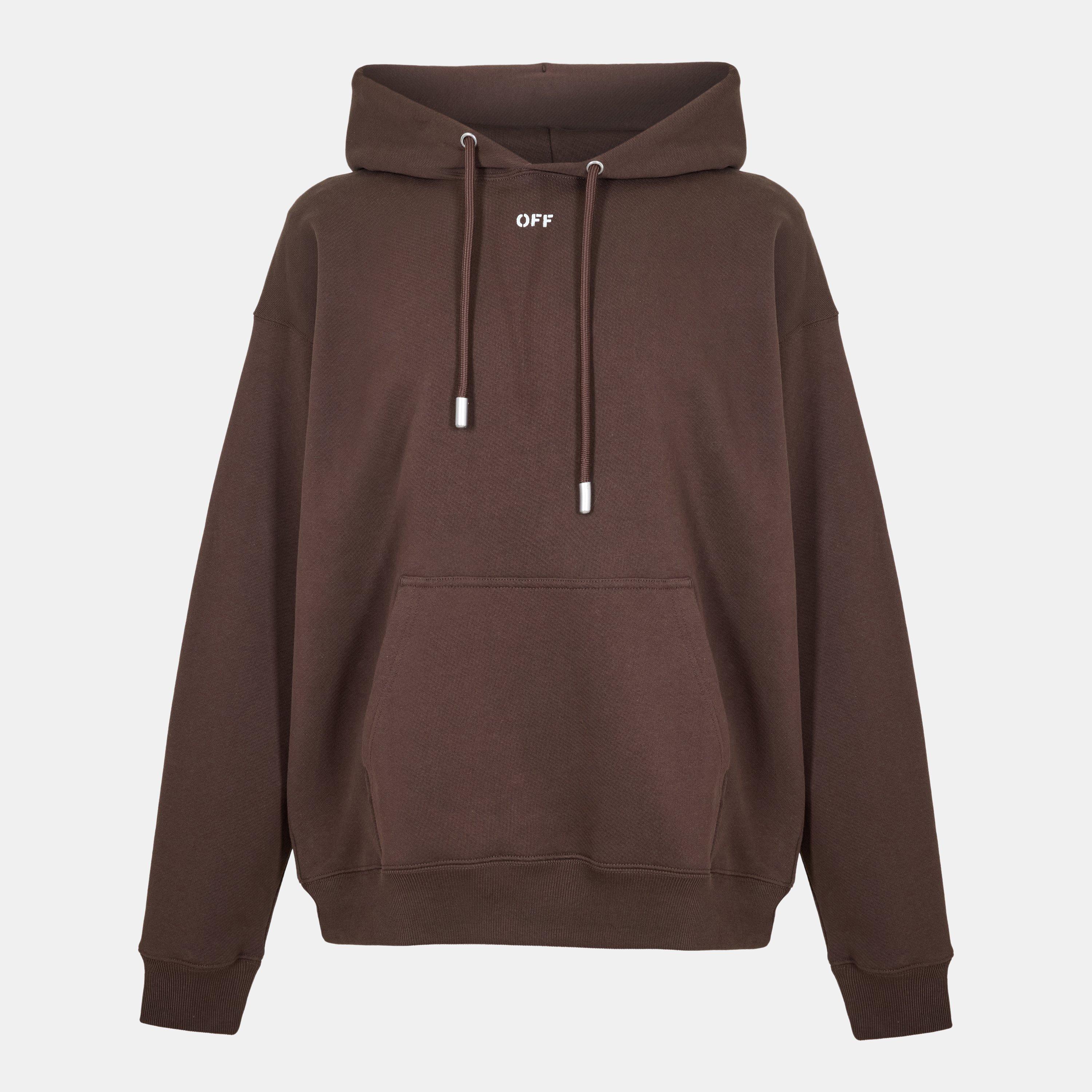 【OFF WHITE】Memorial sweat Off White Men's Skate Pull Over Hoodie | USC