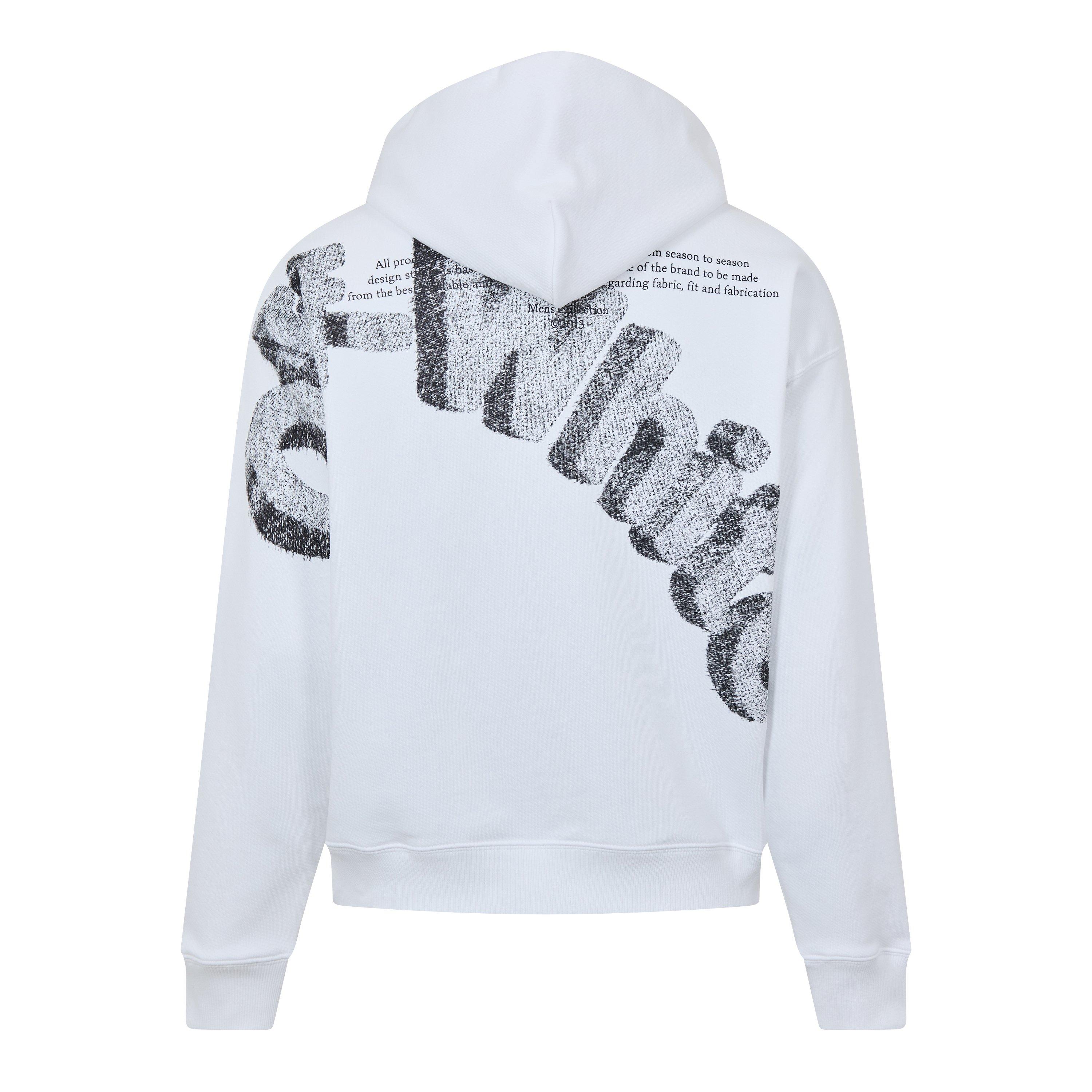 Off White Men's Logo Skate Pull Over Hoodie | Flannels