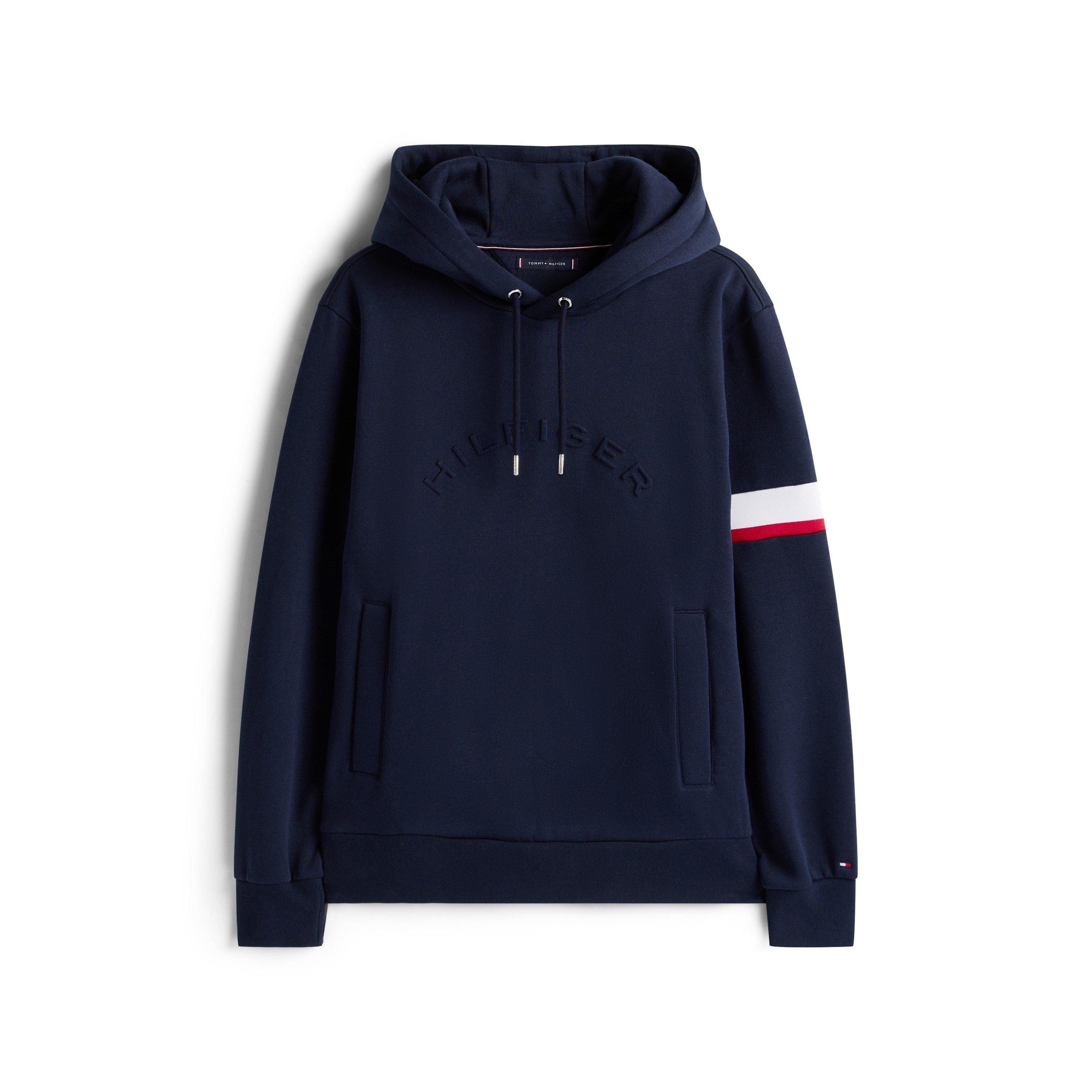 Desert Sky DW5 - Tommy Hilfiger - Men's Sleeve Tape Over-the-Head Hoodie - 1