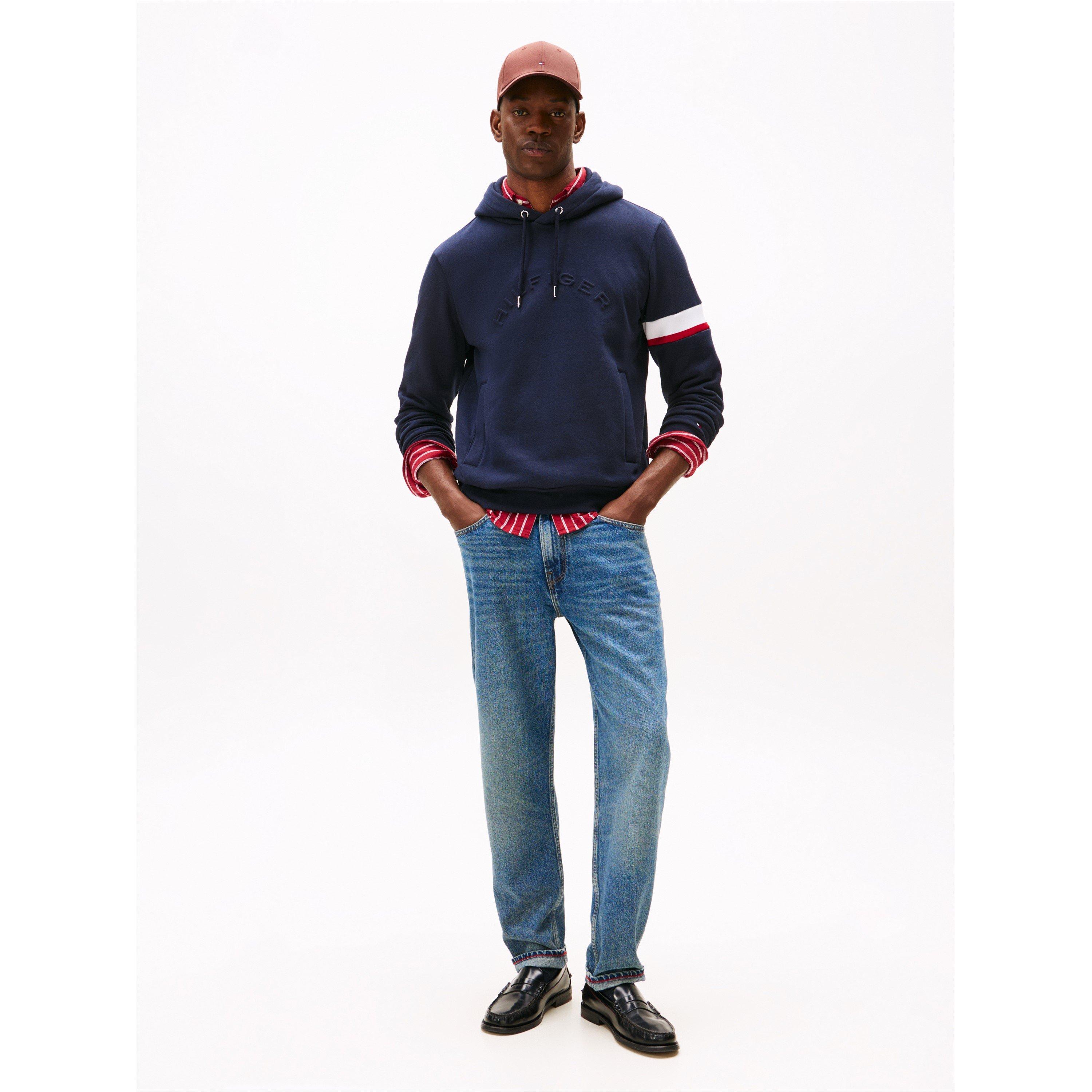 Desert Sky DW5 - Tommy Hilfiger - Men's Sleeve Tape Over-the-Head Hoodie - 3