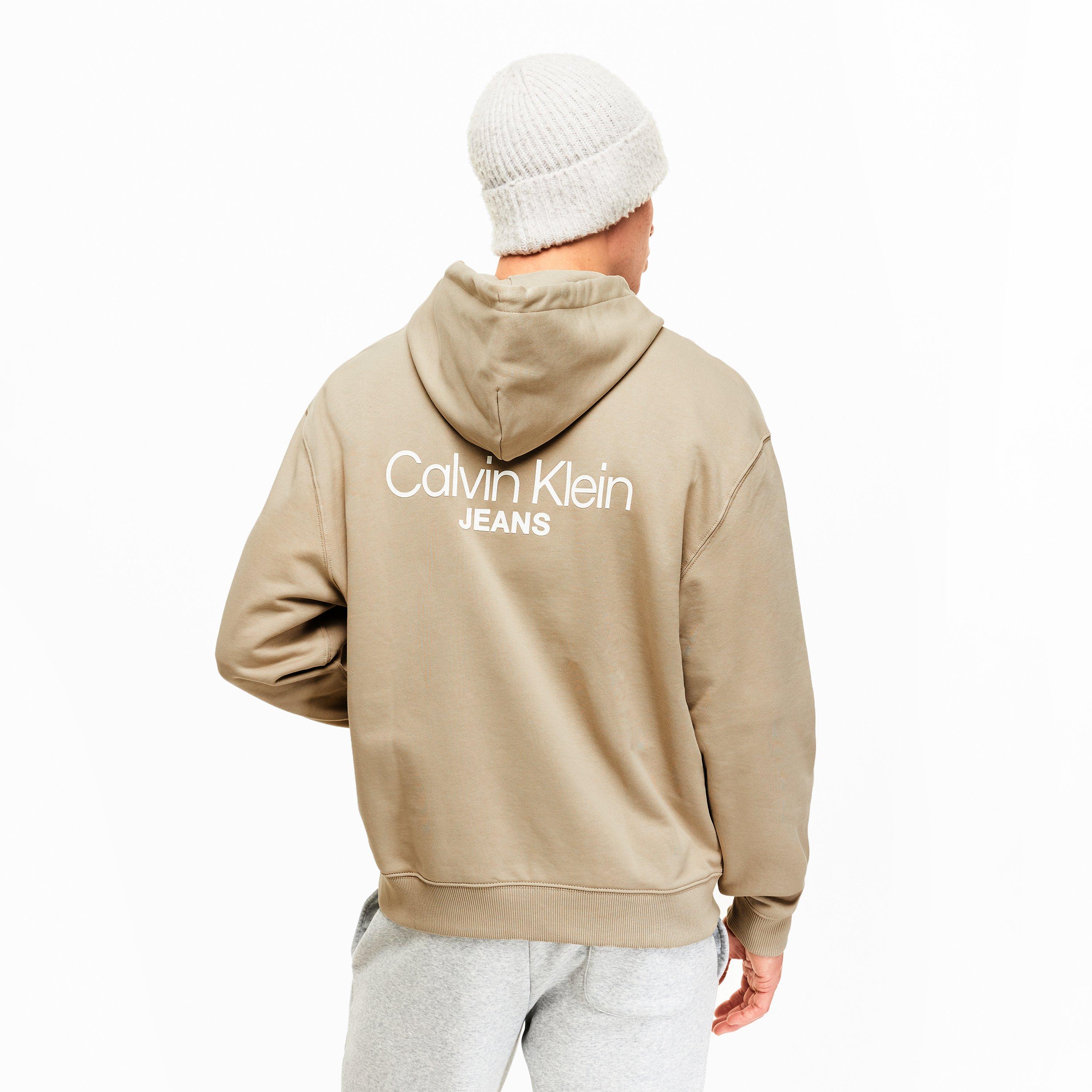 Ancient Marble - Calvin Klein Jeans - Men's Back Print Hoodie - 4