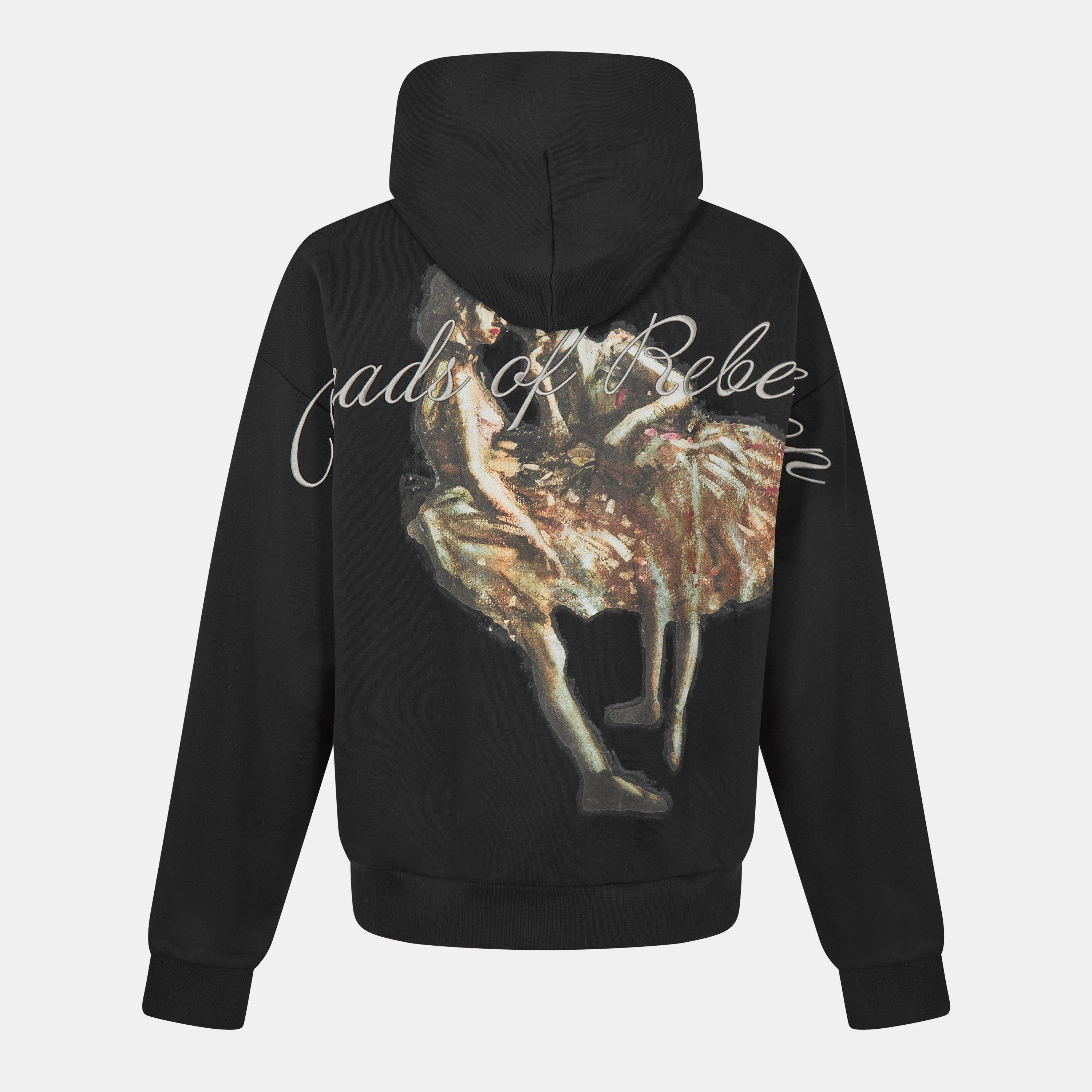 Black 001 - Hugo - Men's Dabilano Hoodie - 2