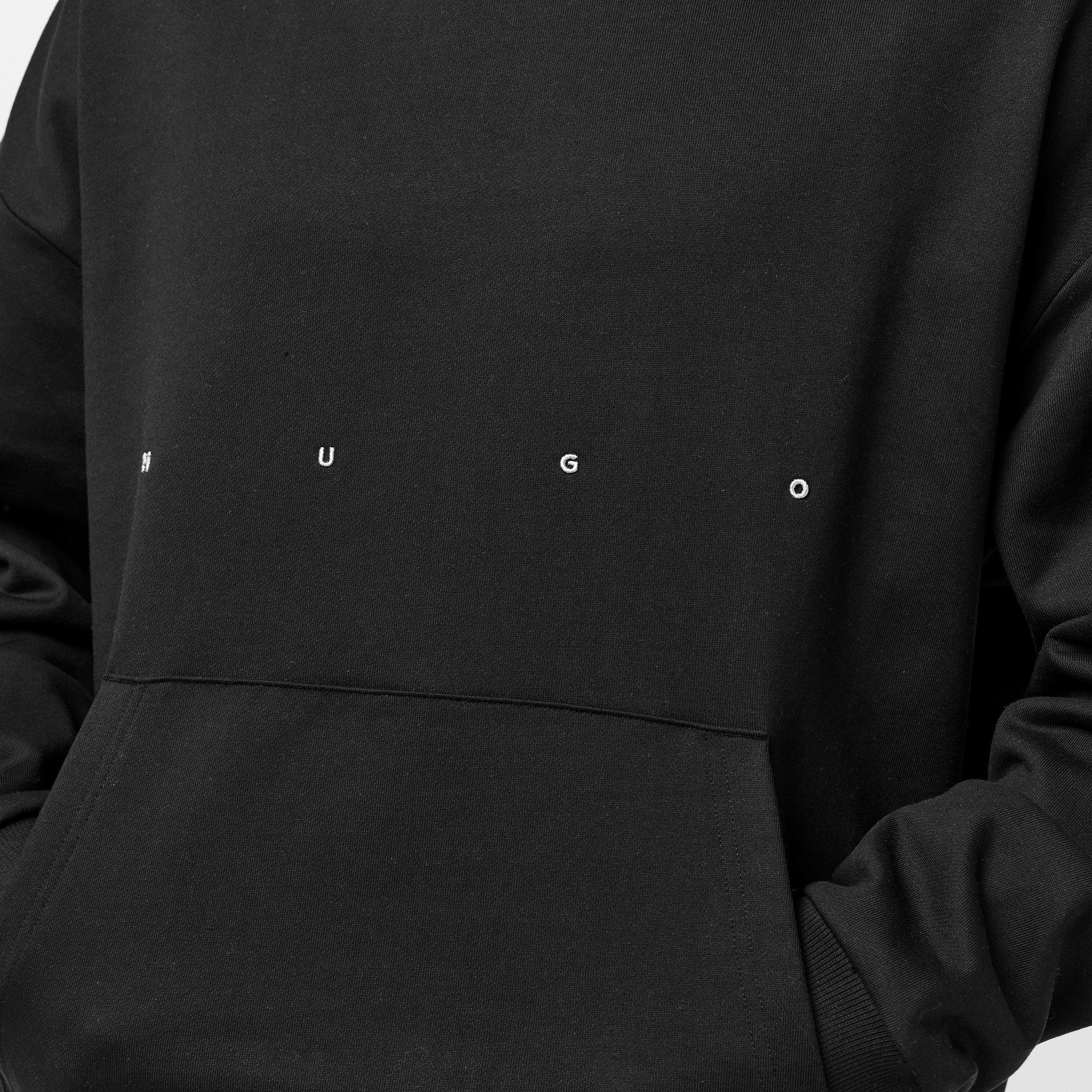 Black 001 - Hugo - Men's Dabilano Hoodie - 5