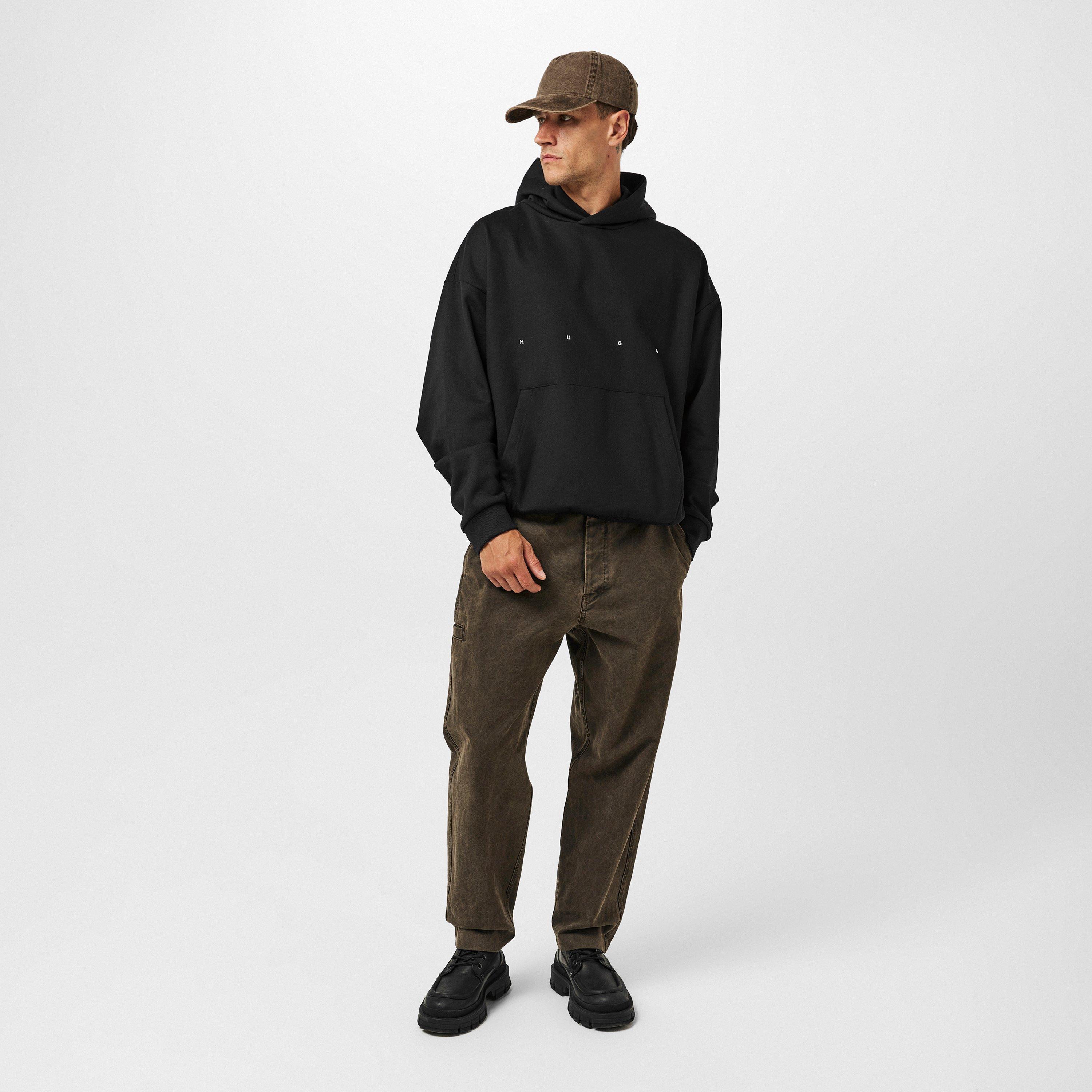 Black 001 - Hugo - Men's Dabilano Hoodie - 6