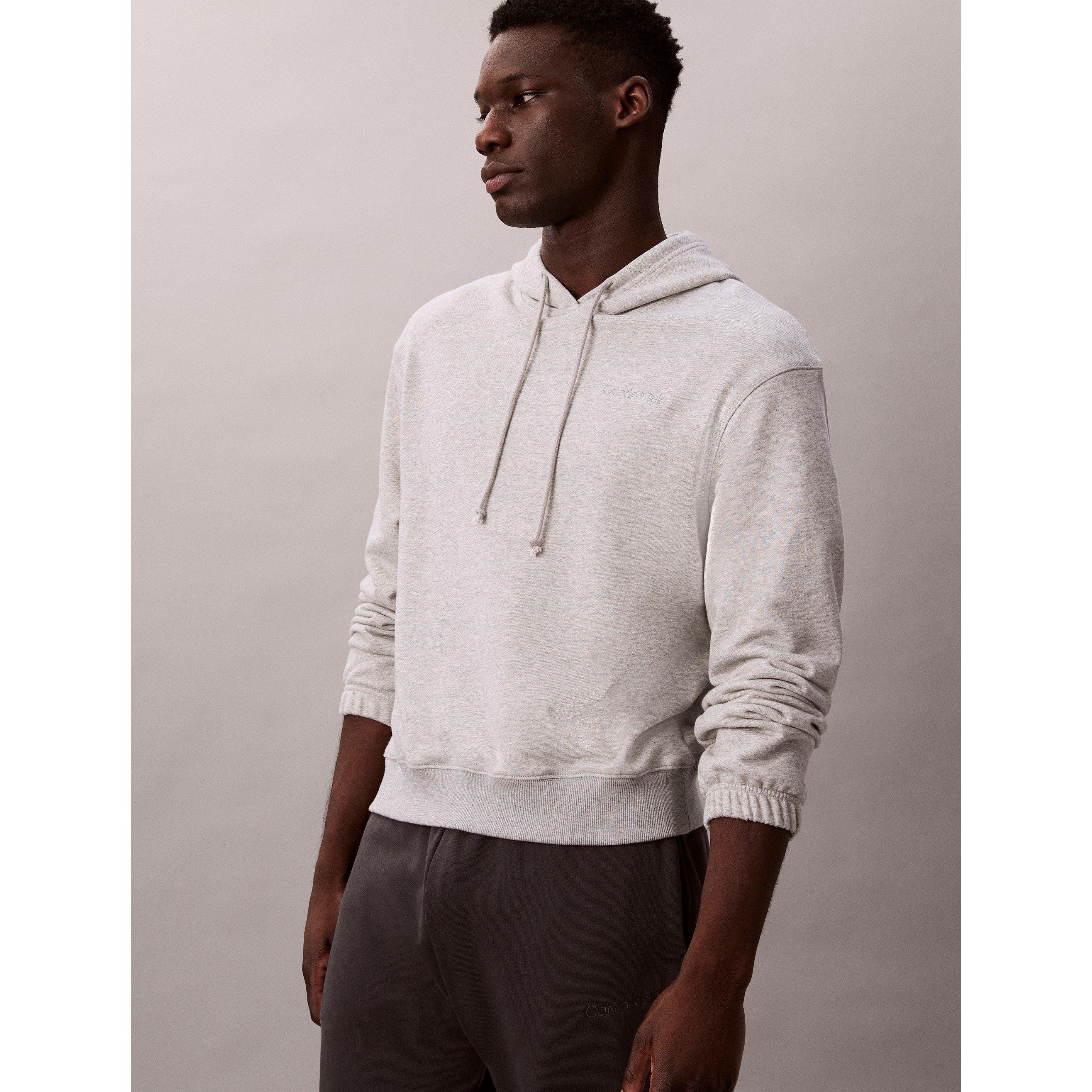 Grey Heather - Calvin Klein - Men's Pullover Hoodie - 5