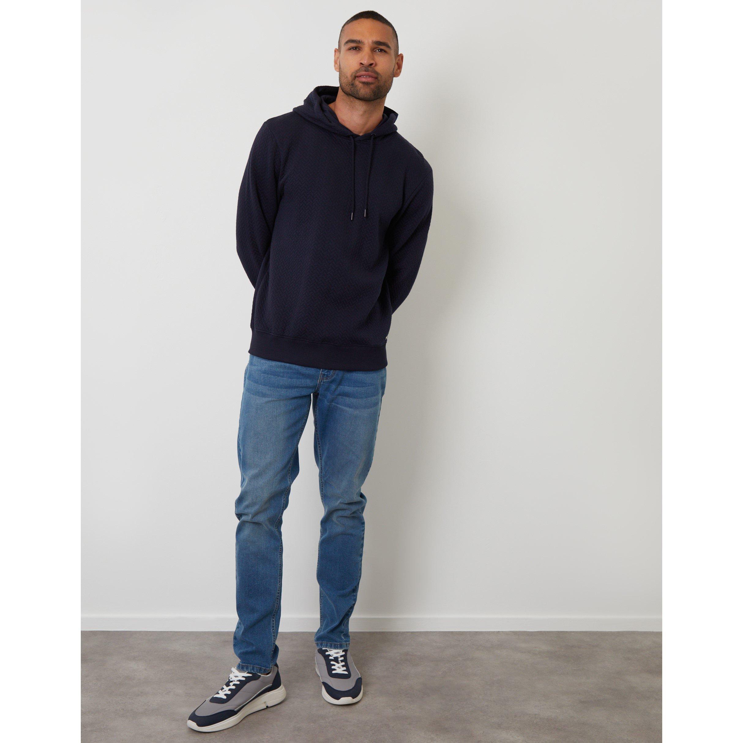 Navy - Threadbare - Men's Delta Hoodie - 2