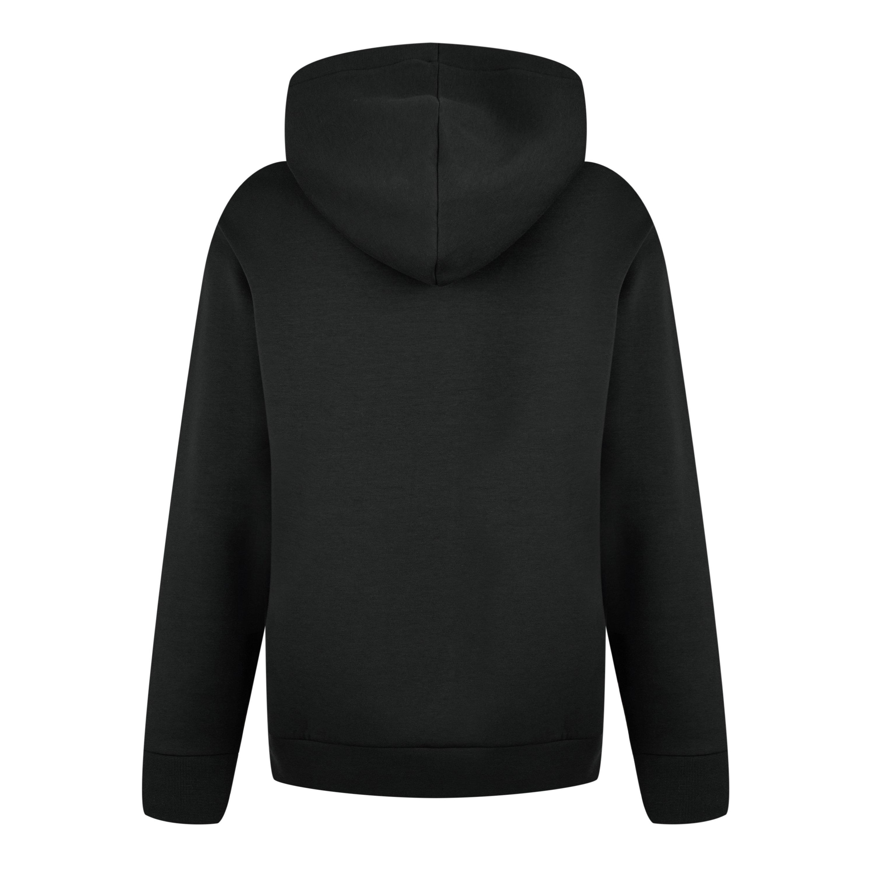 Black 001 - Boss - Mens BOSS GREEN Full-Zip Hoodie with Adjustable Drawstring Hood - Streamlined Design - 9