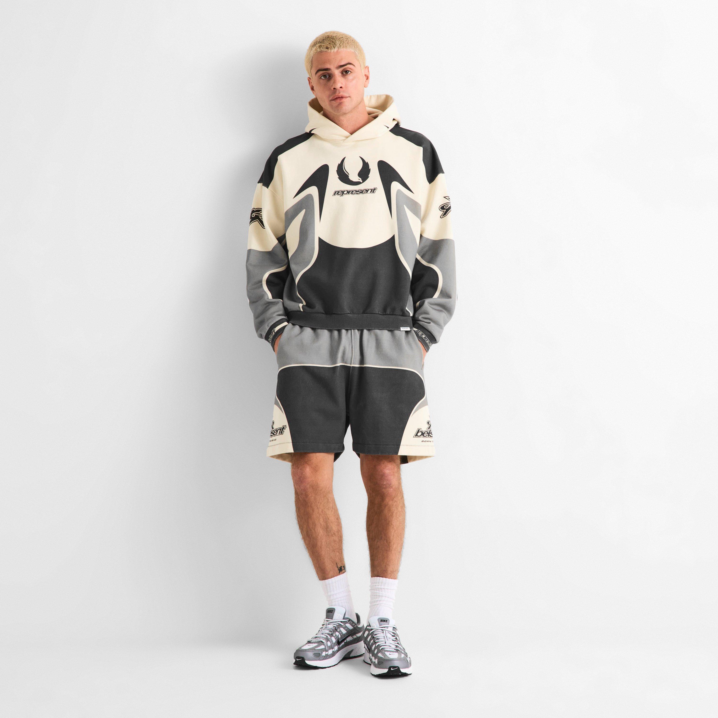 Mudstone - Represent X Belstaff - Men's Overhead Hoodie - 6