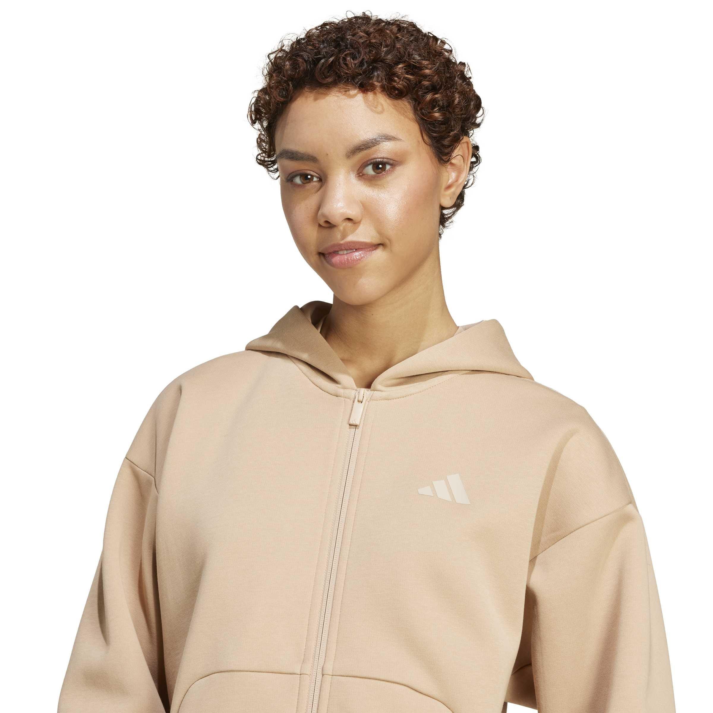 Topla pješčenjaka - adidas - Adidas W Fi 3S Fz Hd Sn99 - 4