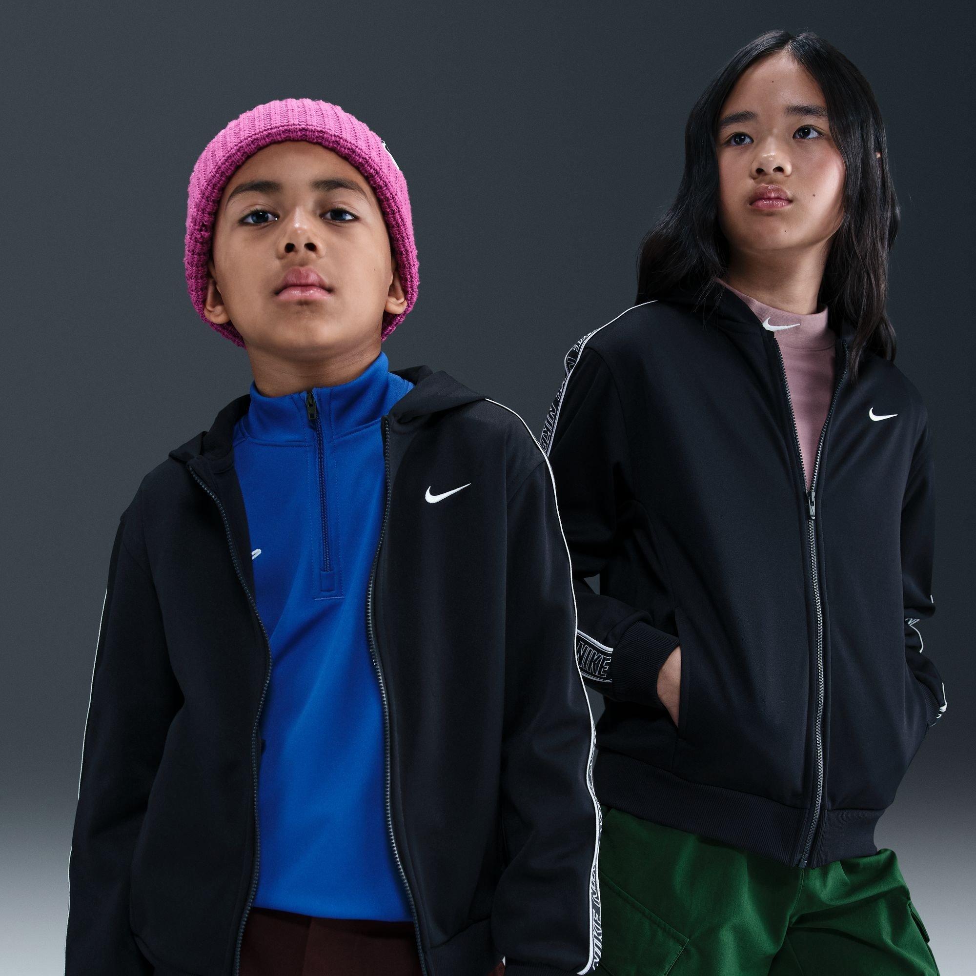 Black/Black/Whi - Nike - Nike K Nsw Df Club+ Jn99 - 8