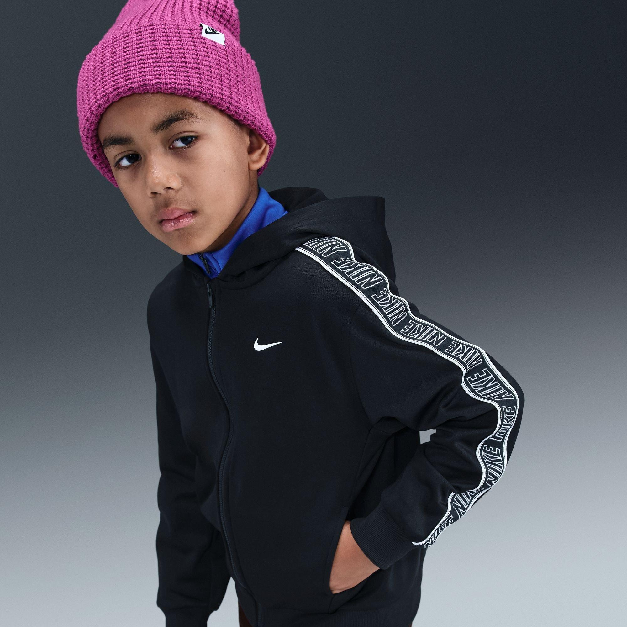 Black/Black/Whi - Nike - Nike K Nsw Df Club+ Jn99 - 10