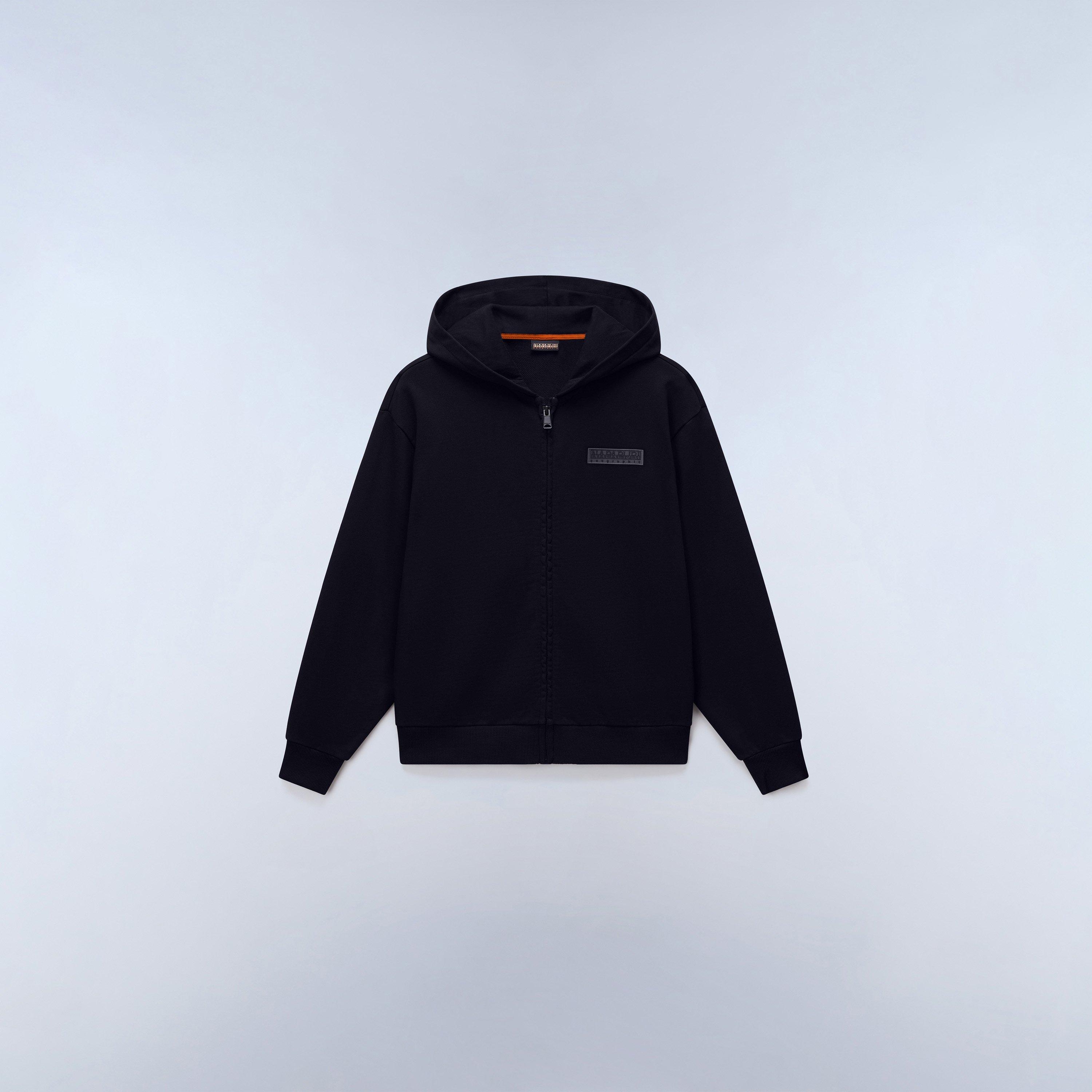 Black 941 - Napapijri - Napa Logo Zip Hood Juniors - 1