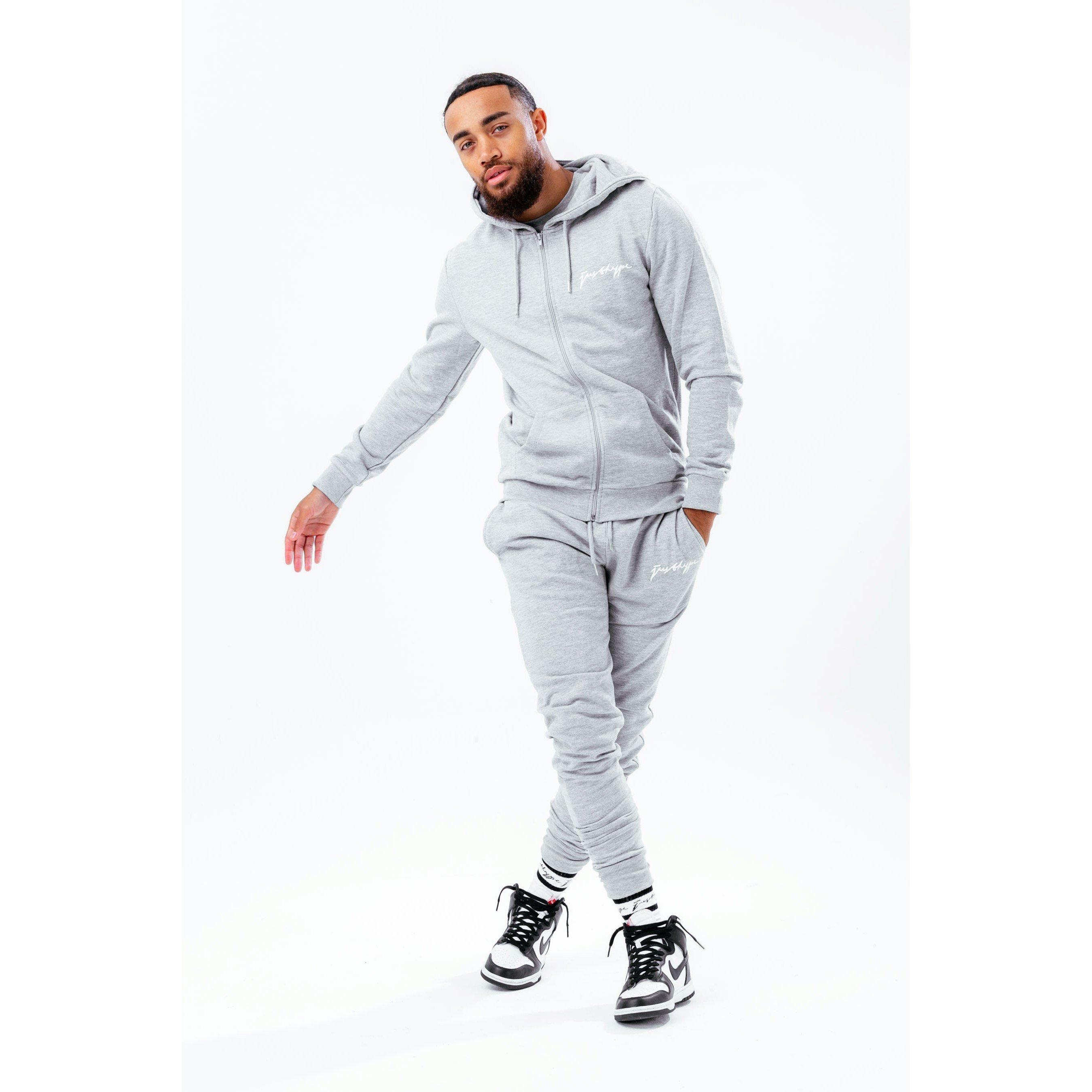 Grey Marl - Hype - Zip Hoodie - 2