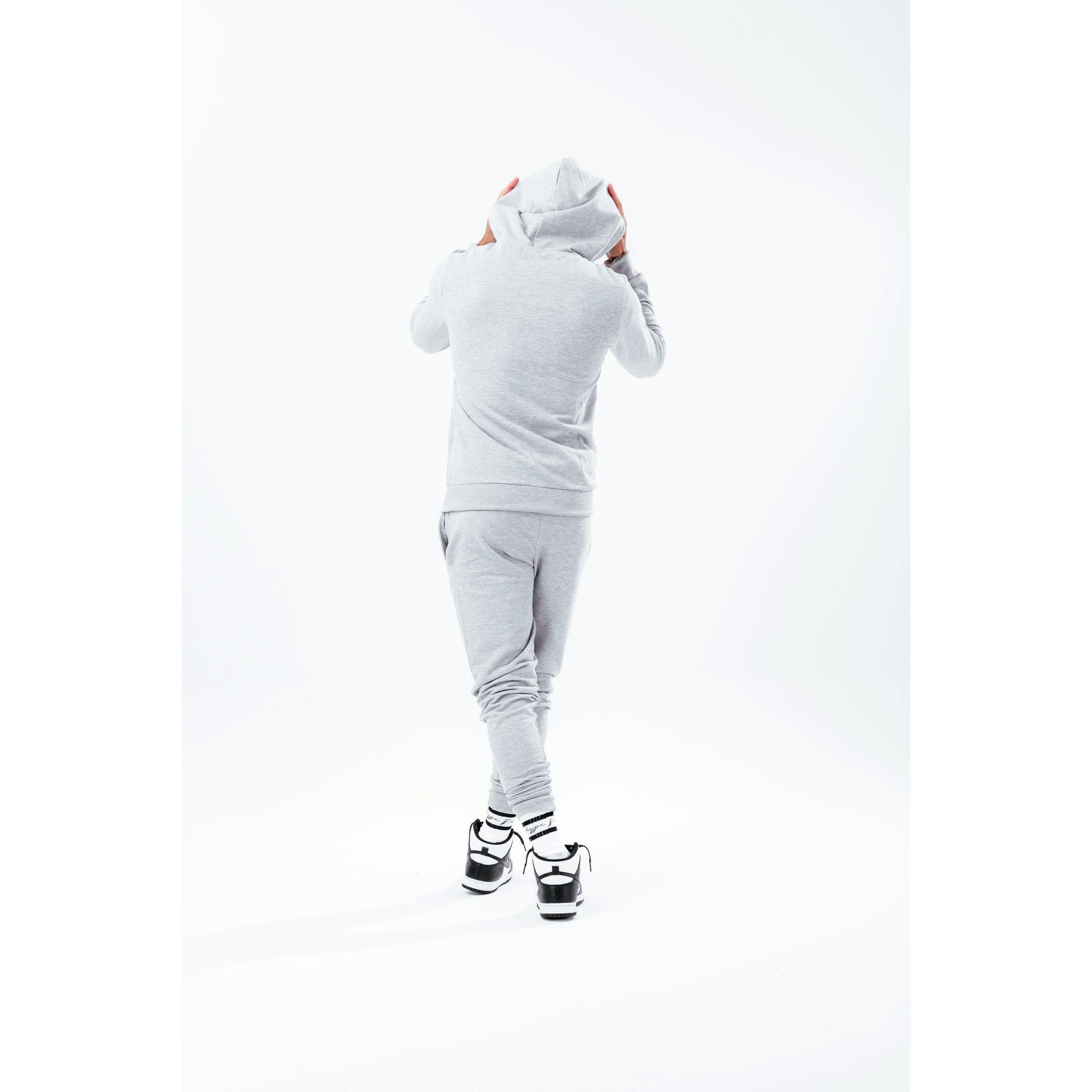 Grey Marl - Hype - Zip Hoodie - 3