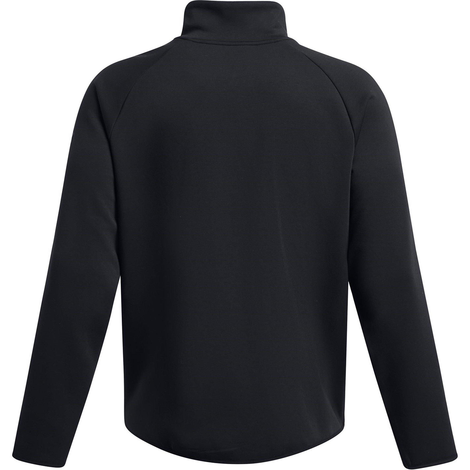 Black - Under Armour - Men's Fleece Zip Hoodie - 2