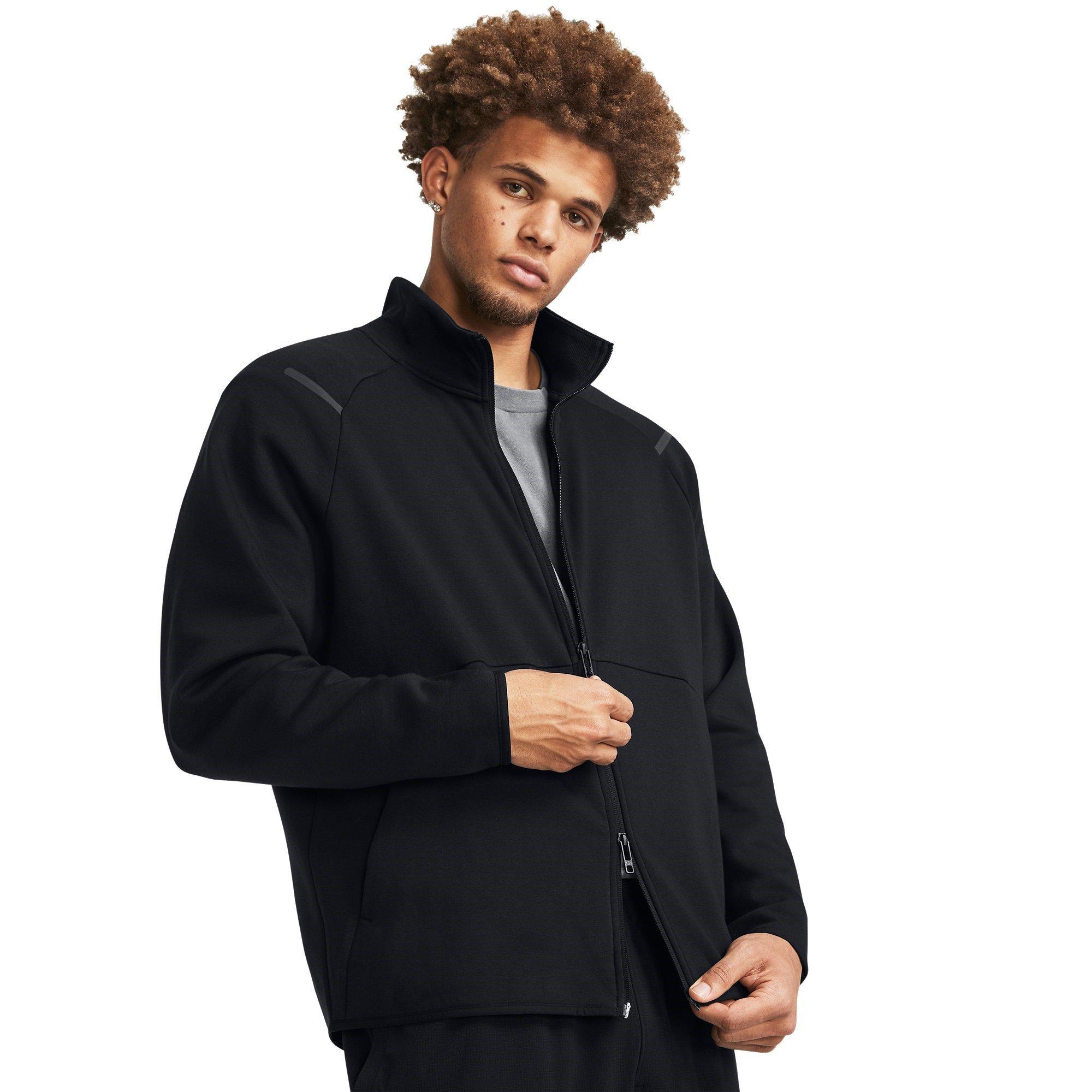 Black - Under Armour - Men's Fleece Zip Hoodie - 6