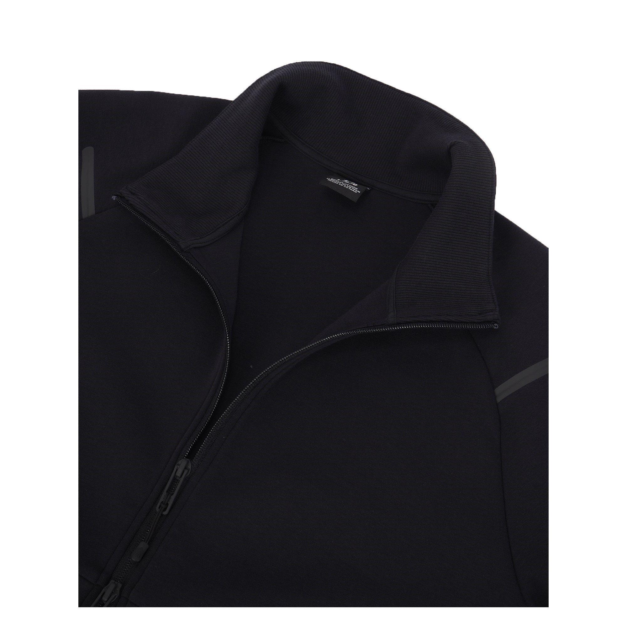Black - Under Armour - Men's Fleece Zip Hoodie - 9