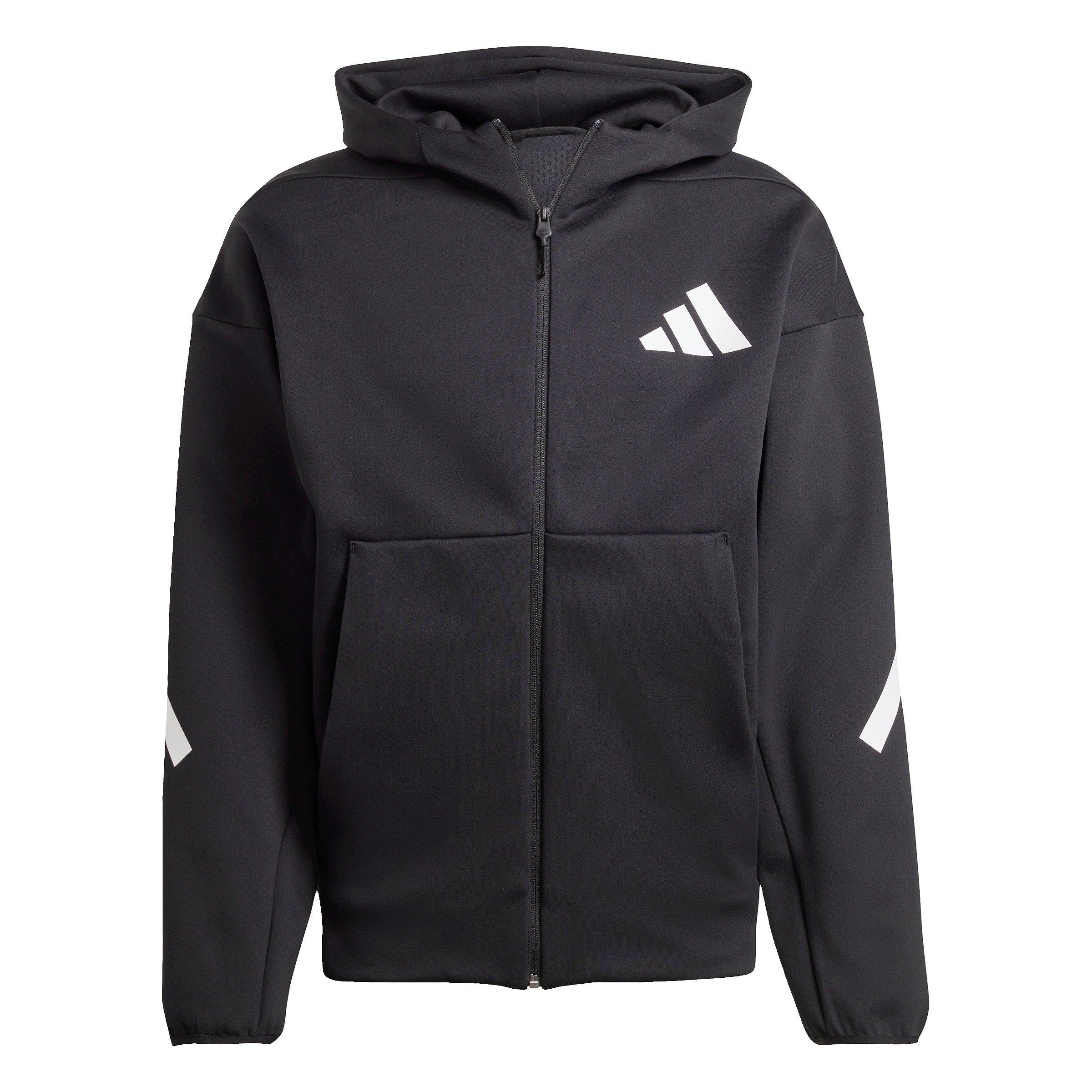 Adidas Men's Z.n.e. Full Zip Hoodie - Black - S