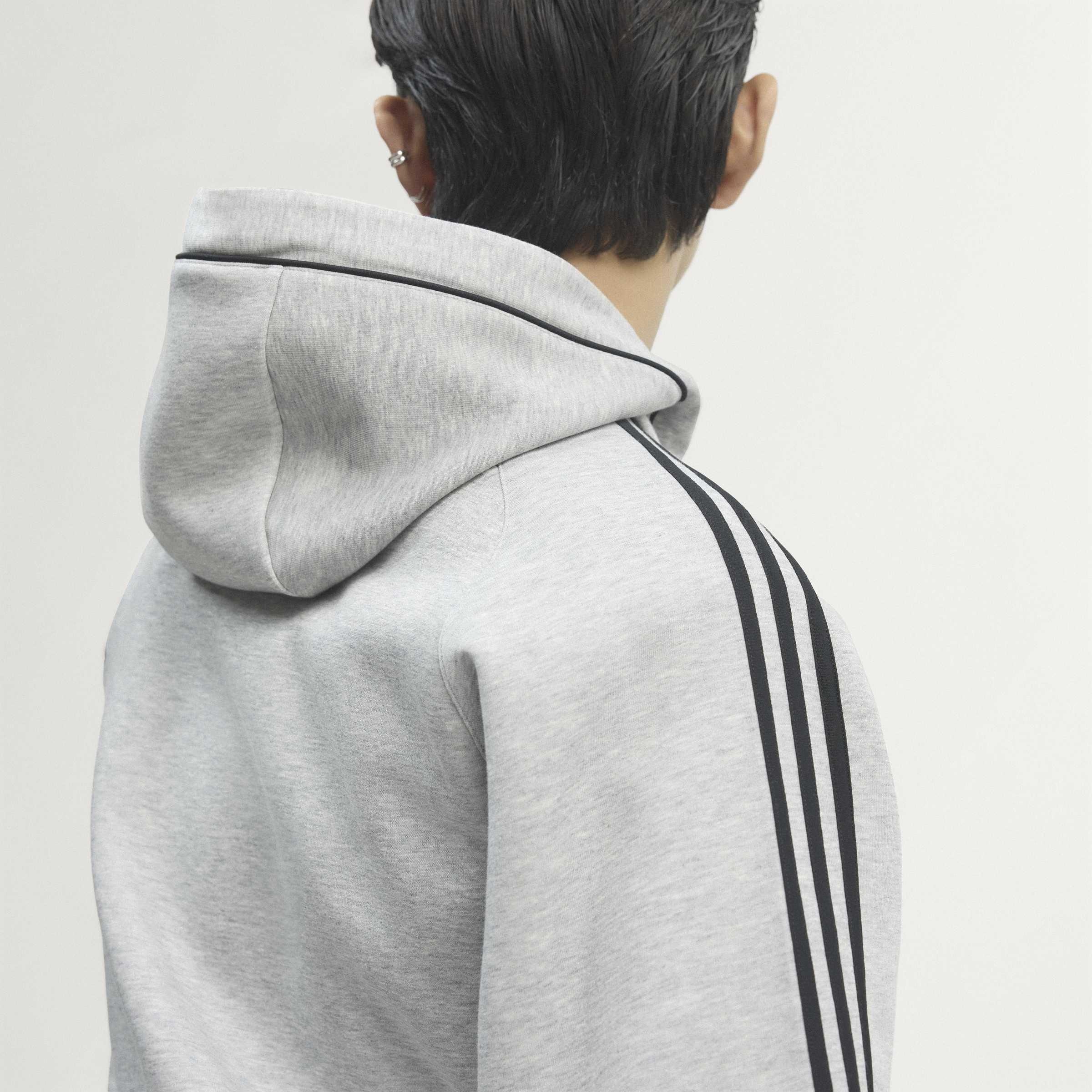 Grey Heather - adidas Originals - Adidas Spacer Flc Hd Sn64 - 13