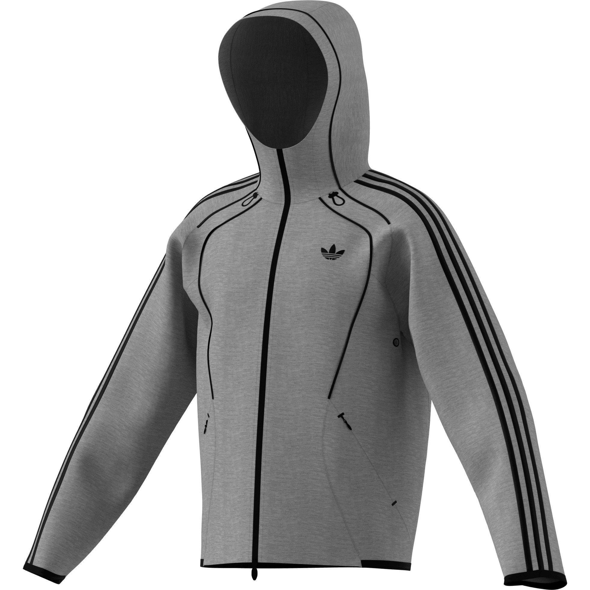 Grey Heather - adidas Originals - Adidas Spacer Flc Hd Sn64 - 3