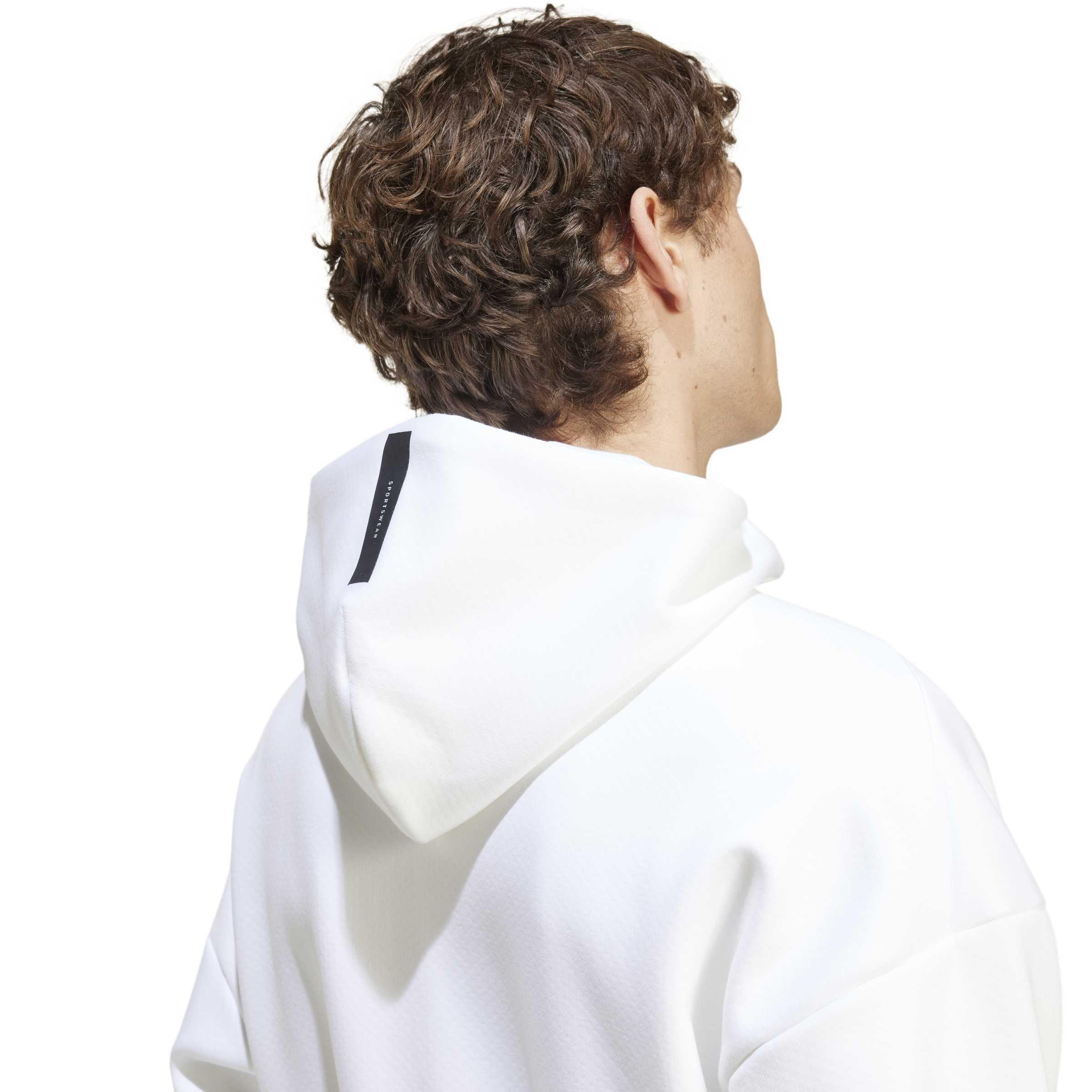 Wit - adidas - adidas M Z.N.E. Fz Hoody Mens - 4