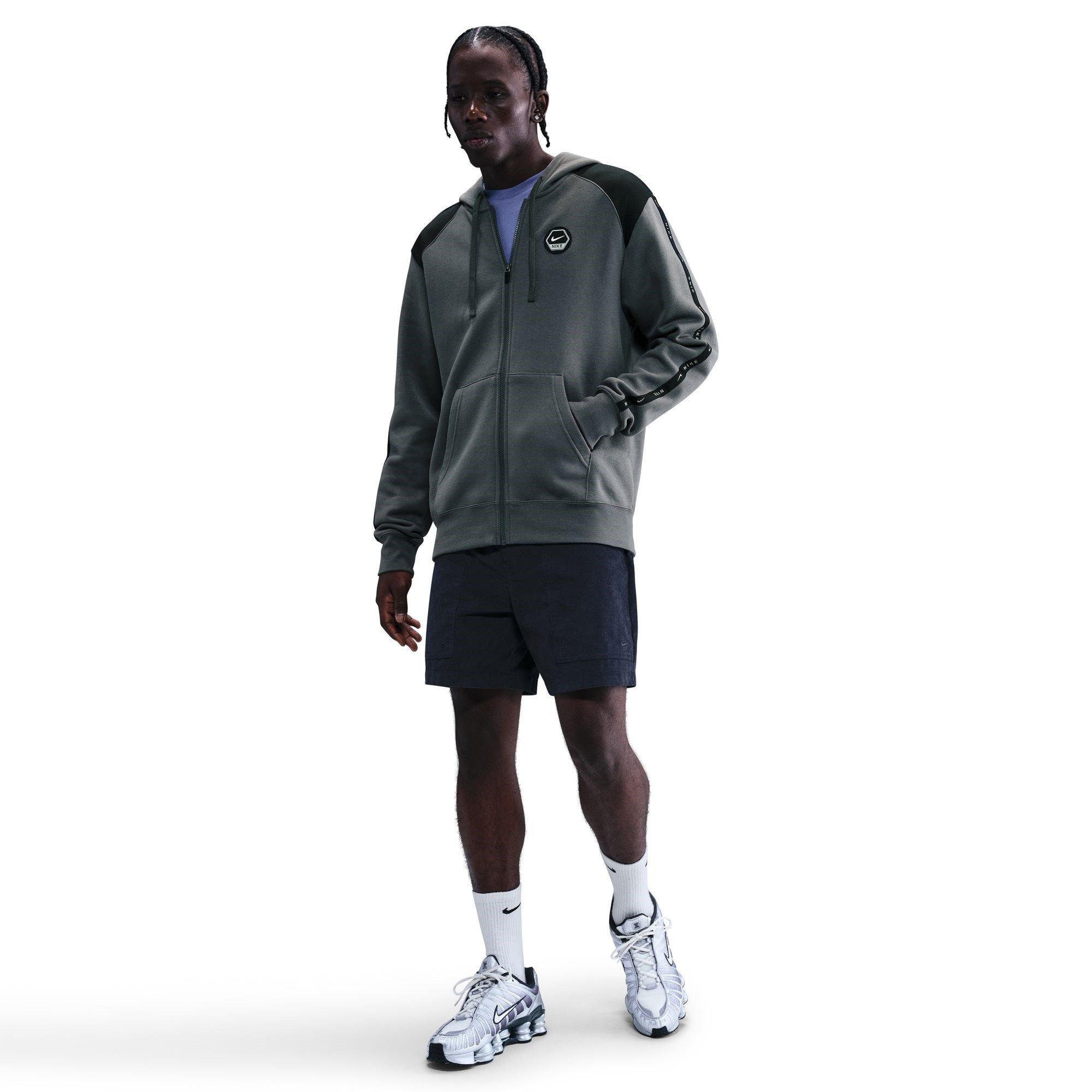 Gris/Noir - Nike - City Hoodie Mens - 3