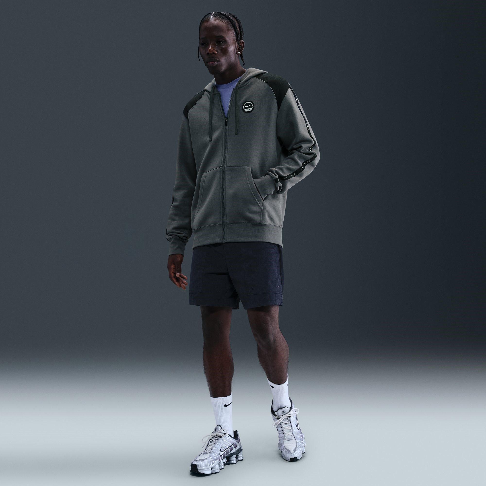 Gris/Noir - Nike - City Hoodie Mens - 7