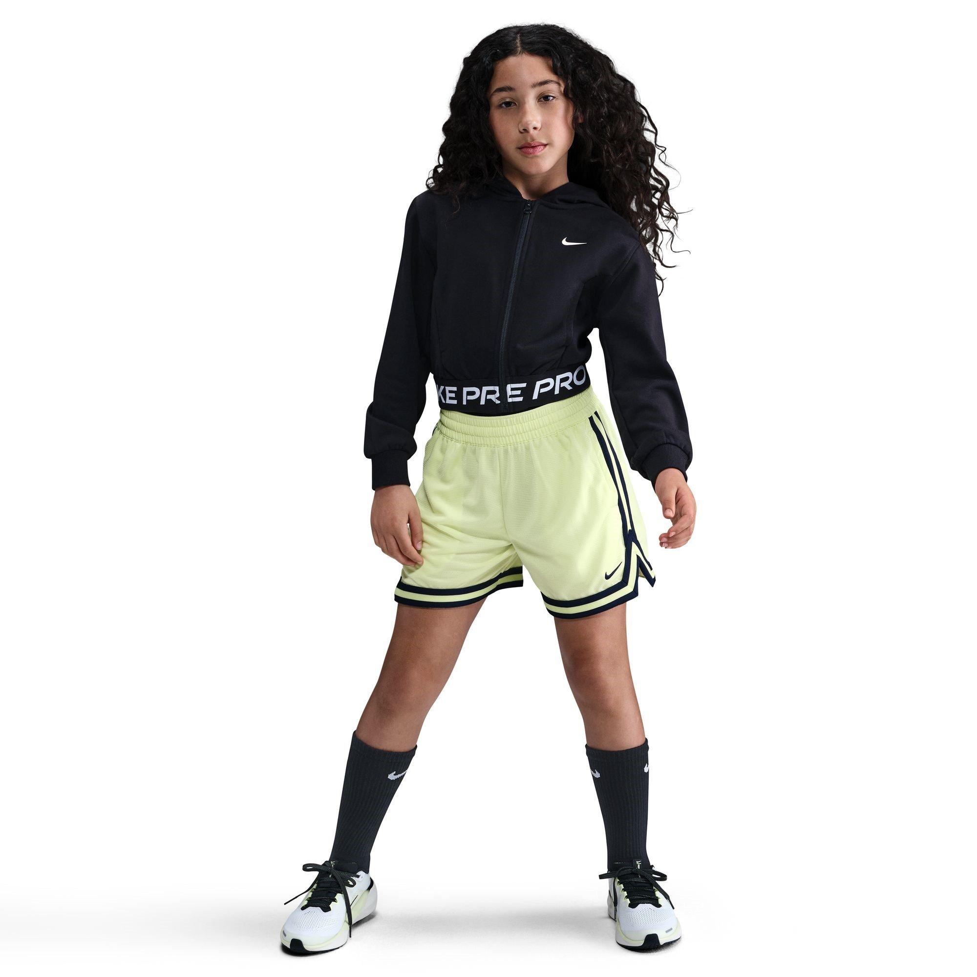 Preto - Nike - Pro Dri-FIT Full Zip Hoodie Juniors - 3