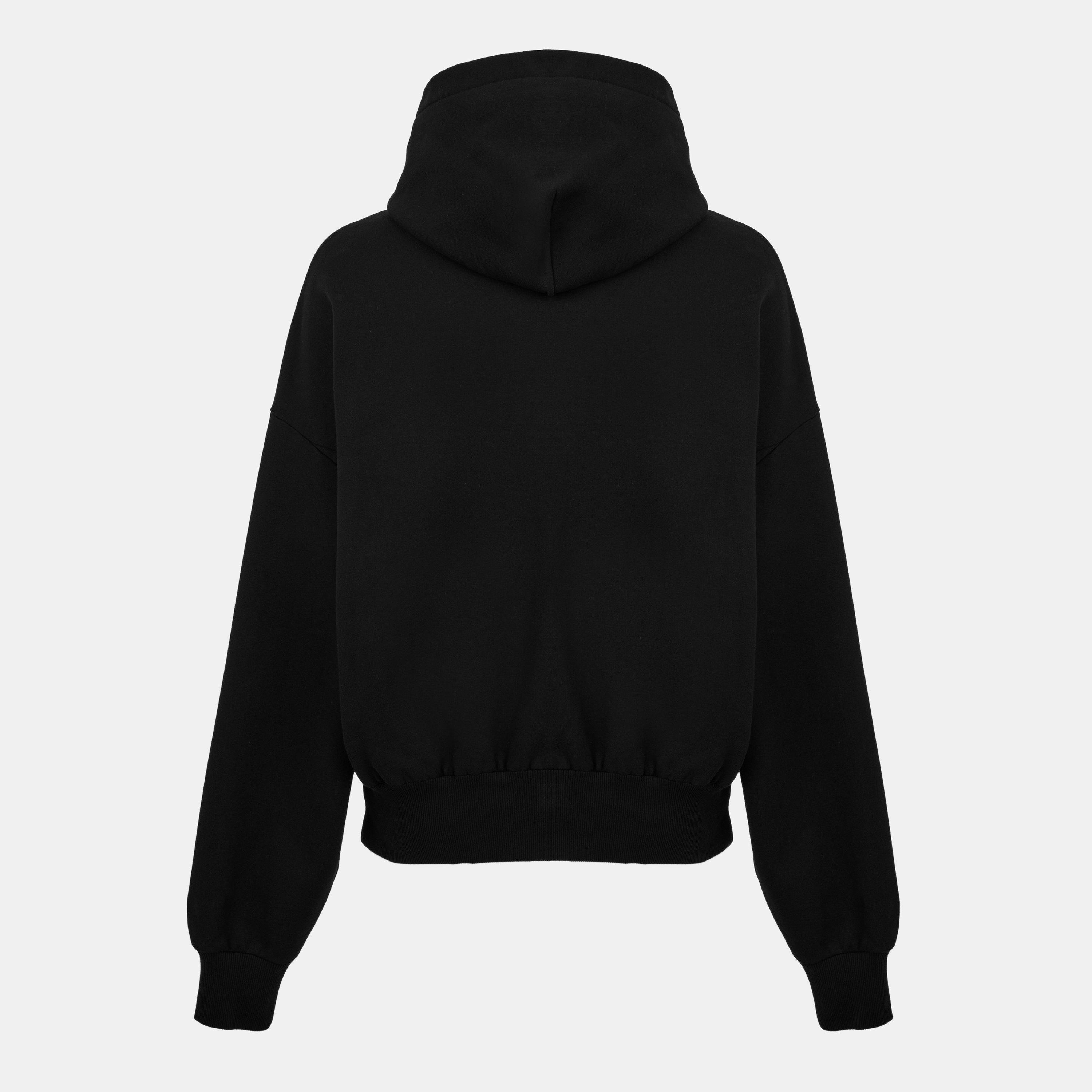 Nero - Dolce and Gabbana - Men's Over the Head Hoodie - 2
