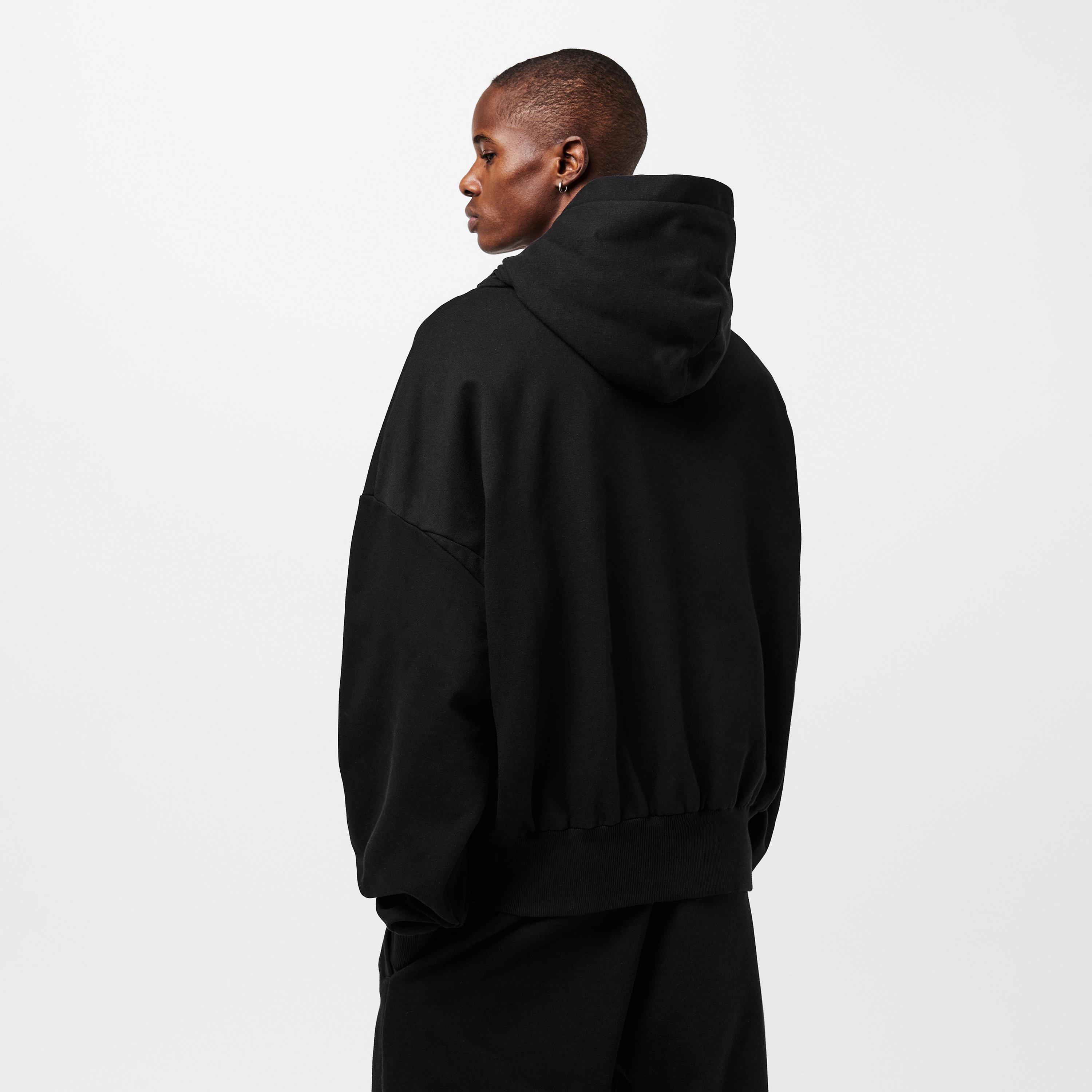 Nero - Dolce and Gabbana - Men's Over the Head Hoodie - 4