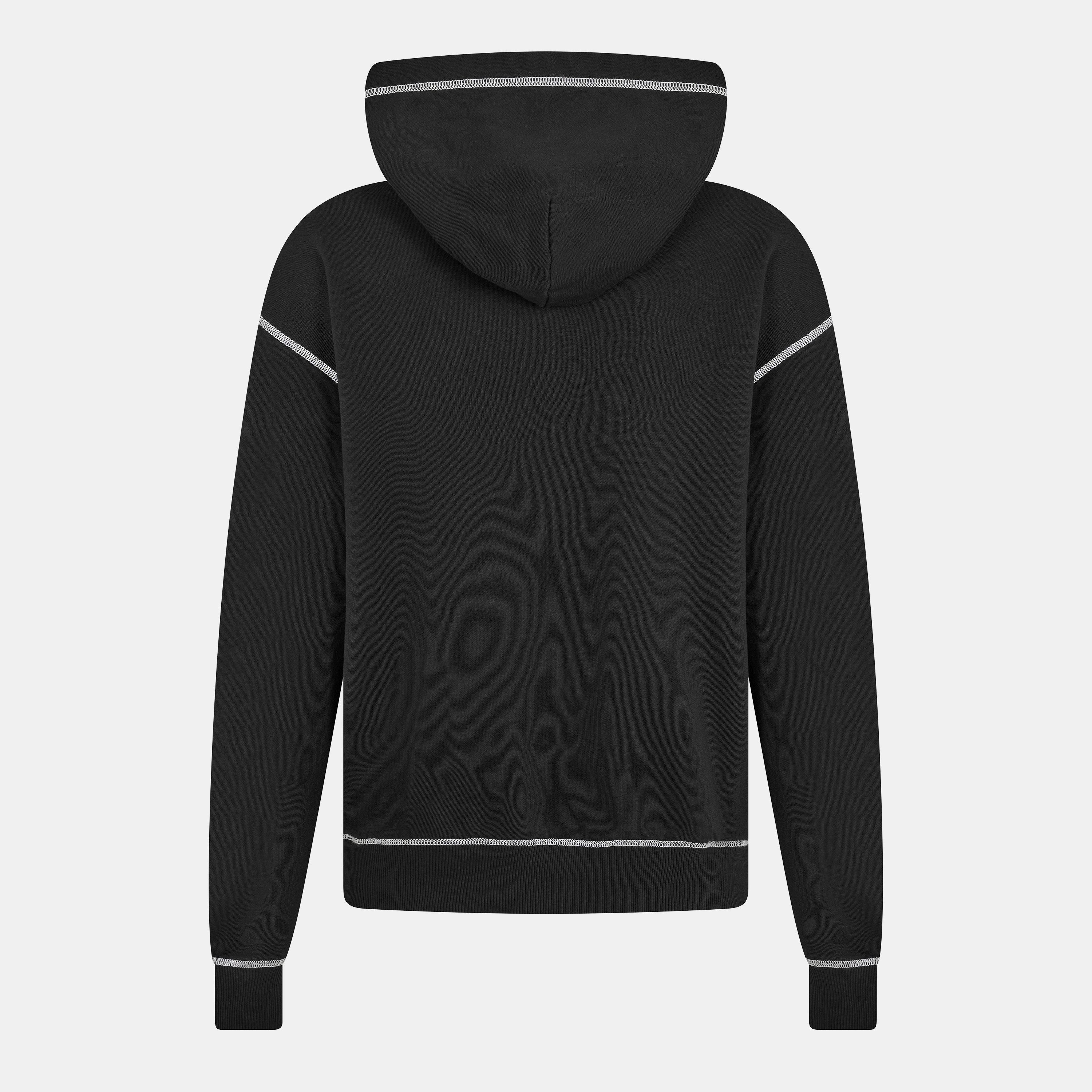 N0000 Nero - Dolce and Gabbana - Men's Over the Head Hoodie - 2