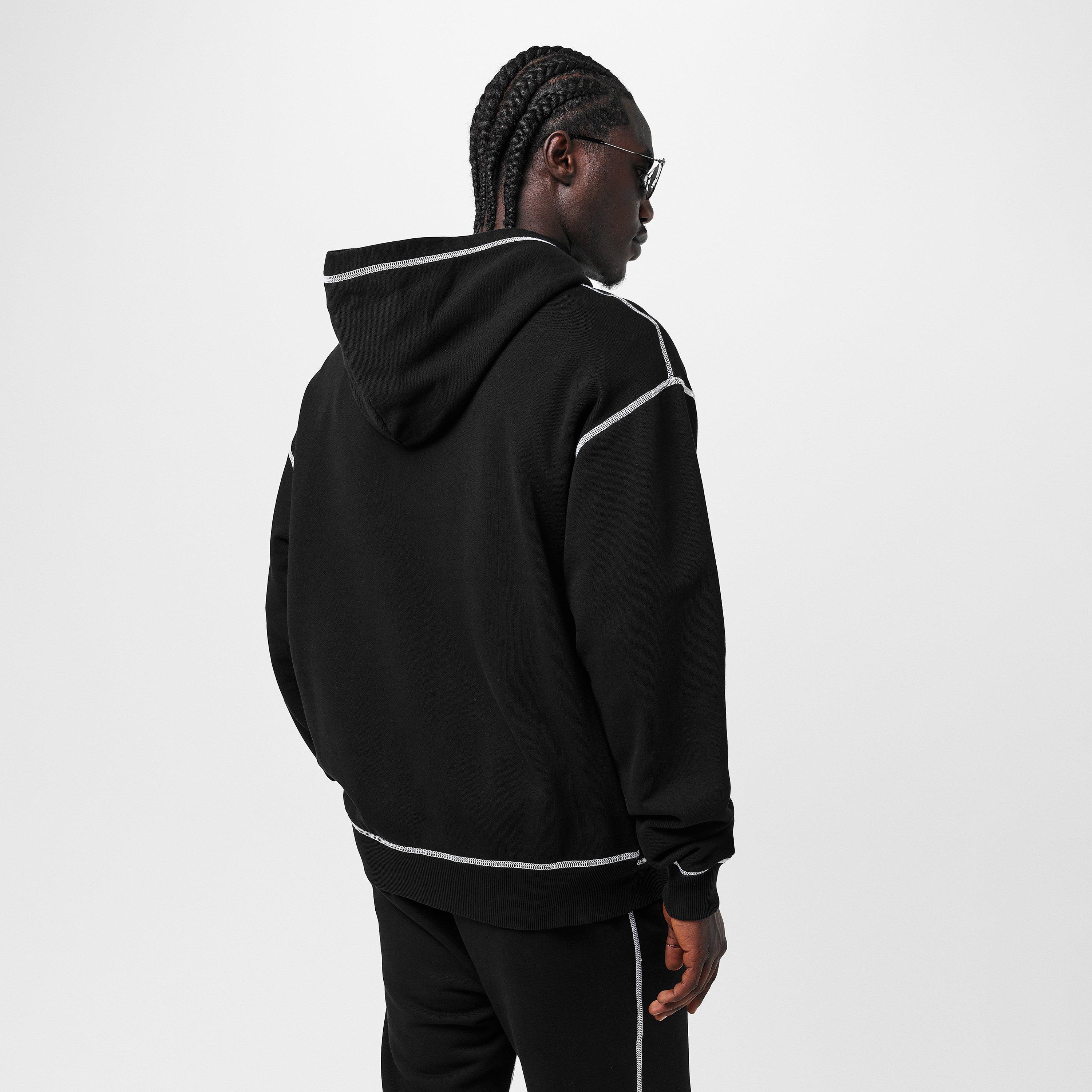 N0000 Nero - Dolce and Gabbana - Men's Over the Head Hoodie - 4