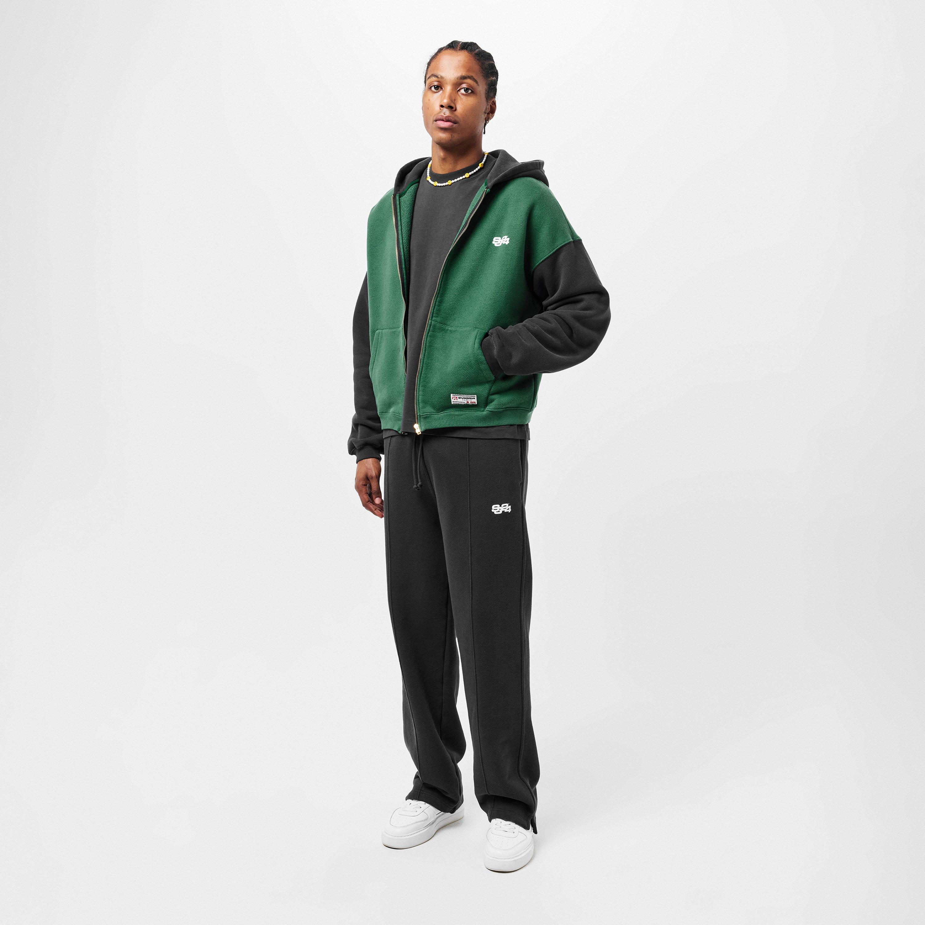 Hunter Green - Summer Games - Men's Zip Hoodie - 6