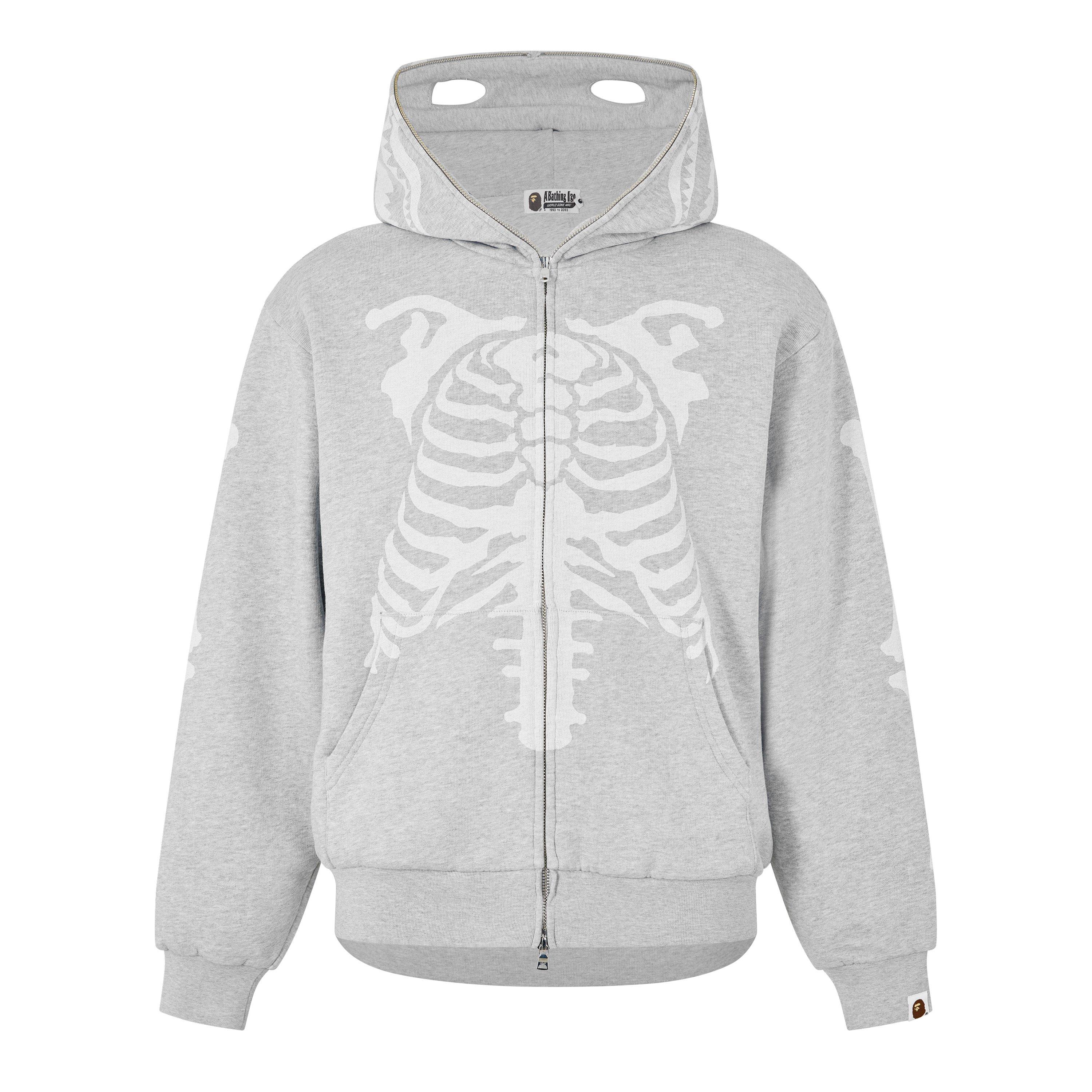 Bape Skel Zip Hood Sn54