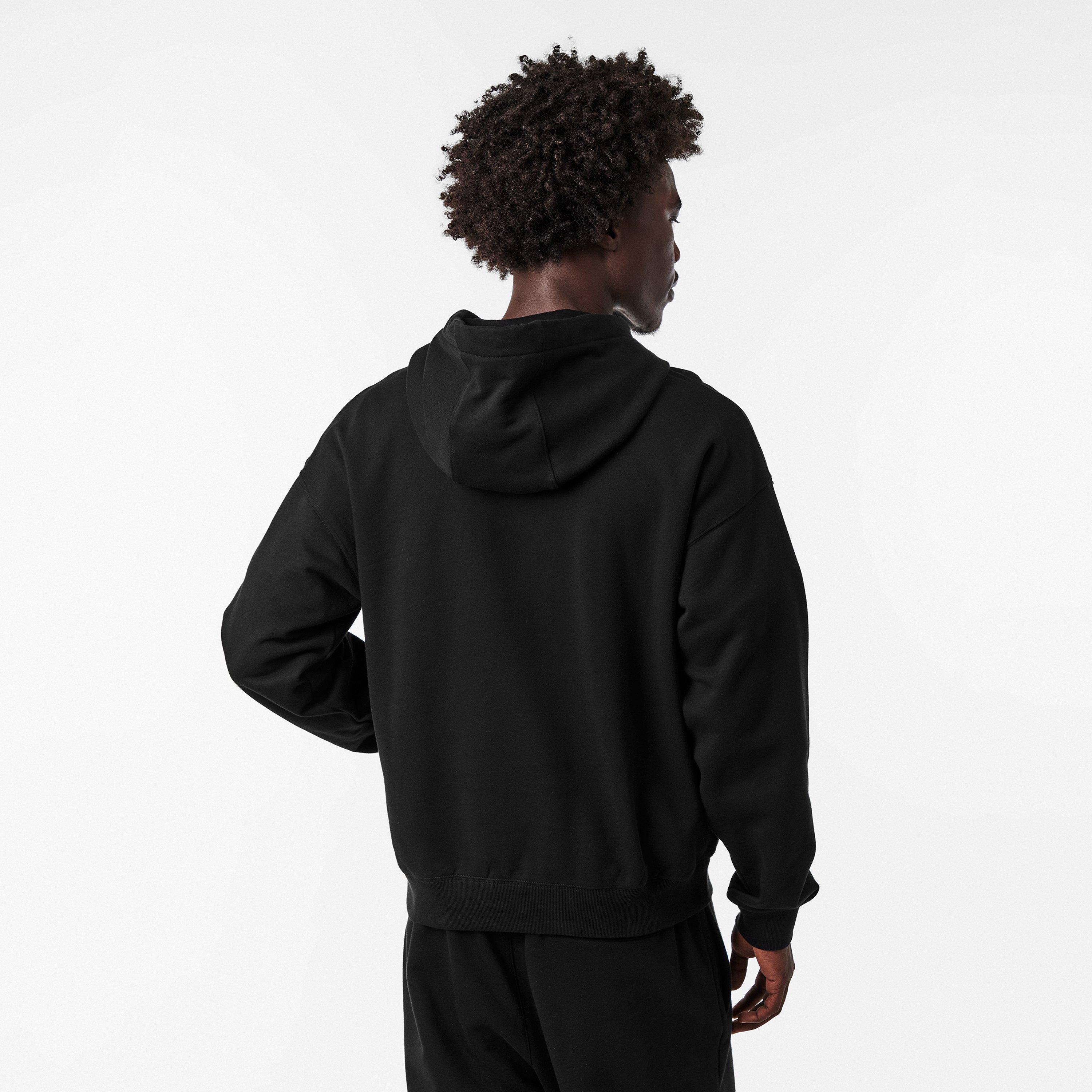 Black - Versace - Men's Over the Head Hoodie - 4