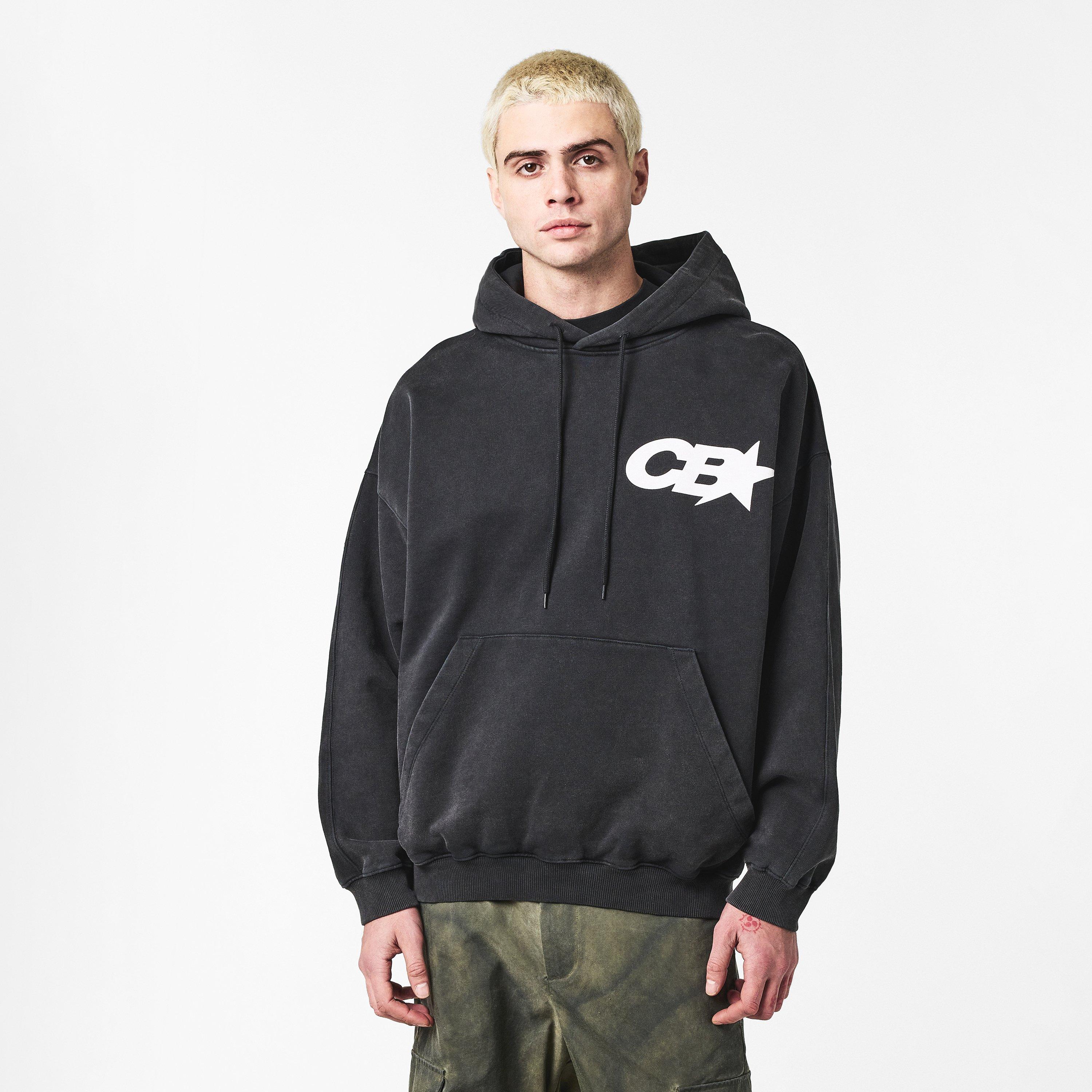 Vintage Black - Cole Buxton - Men's Star Racing Pullover Hoodie - 3