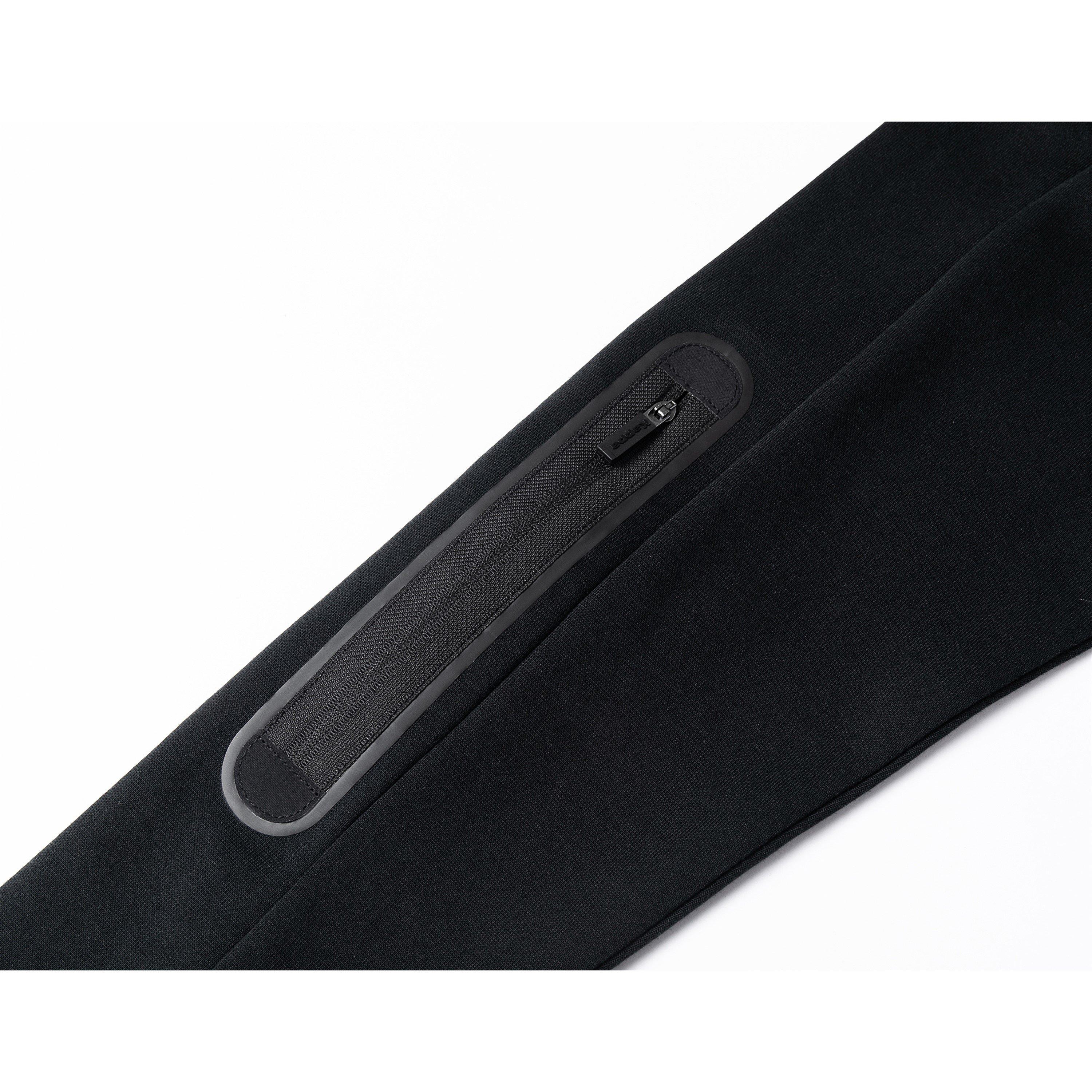 Crna - Kappa - Tech FL Full Zip Mens Hoody - 4