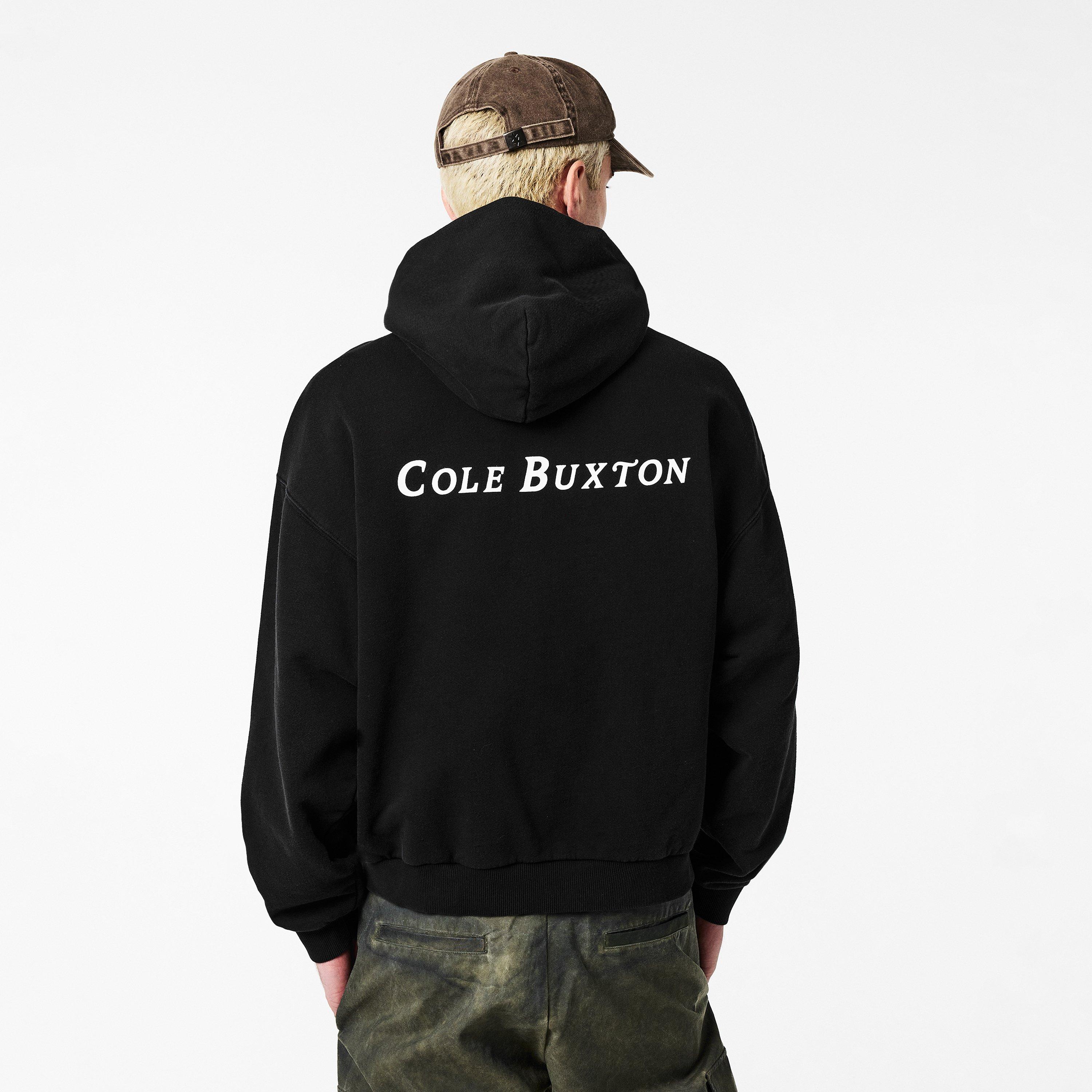 Vintage Black - Cole Buxton - Men's Star Zip Hoodie - 4