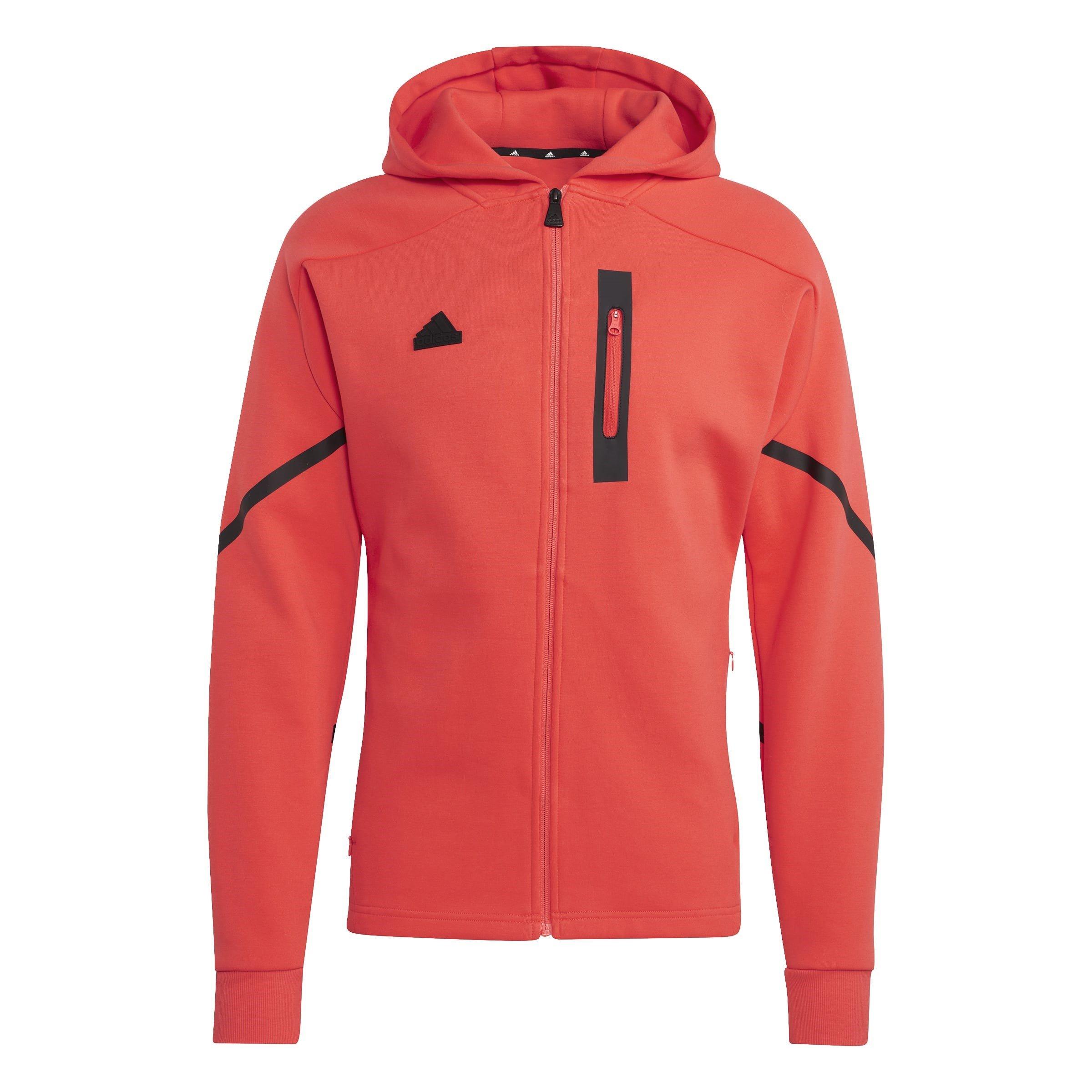 adidas Designed for Gameday Full Zip Hoodie Zip Hoodies Sports Direct