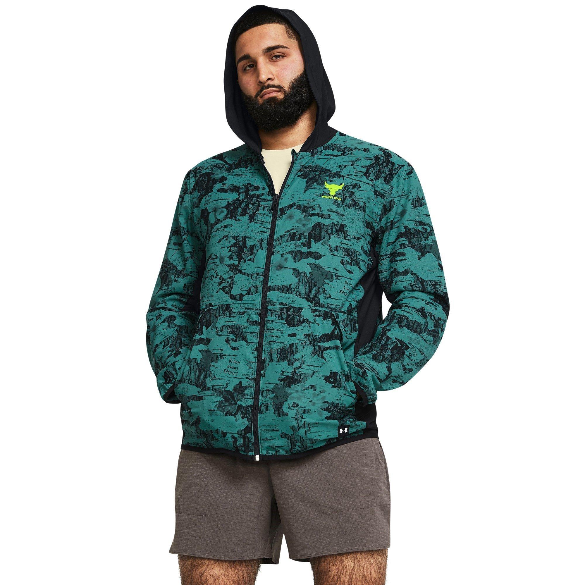 Blue - Under Armour - Hybrid Zip Hoodie - 2