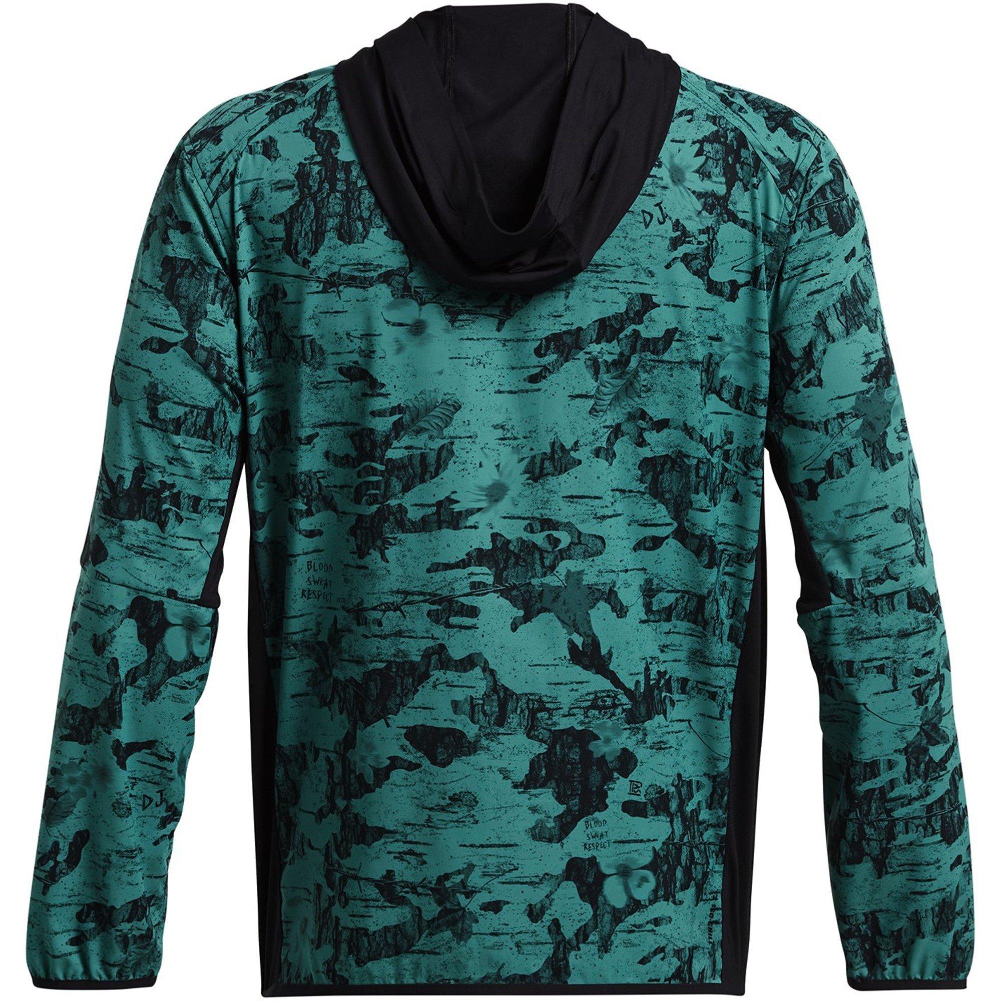 Blue - Under Armour - Hybrid Zip Hoodie - 6