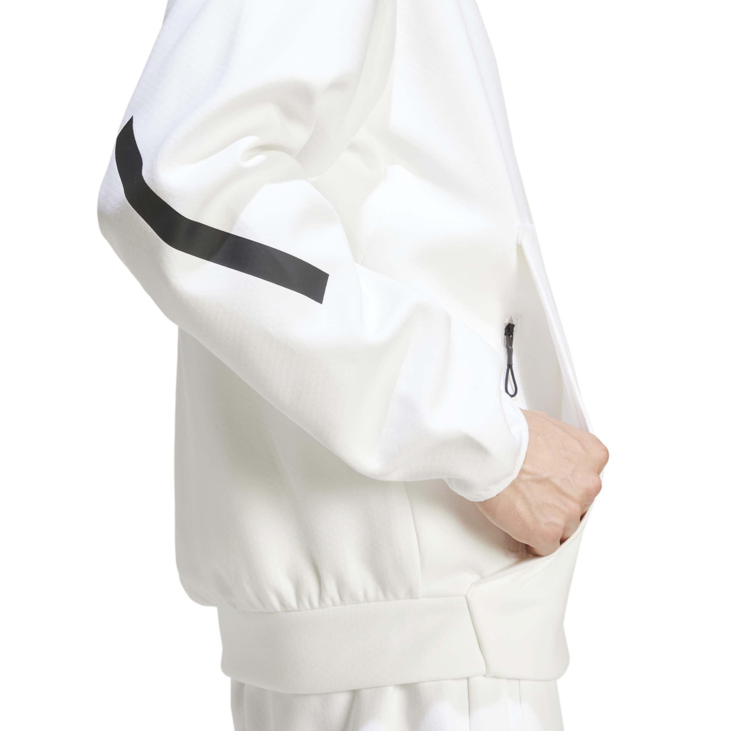 Bijela - adidas - adidas M Z.N.E. Fz Hoody Mens - 5