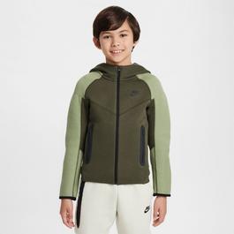 Nike Sportswear Tech Fleece Big Kids Full Zip Hoodie