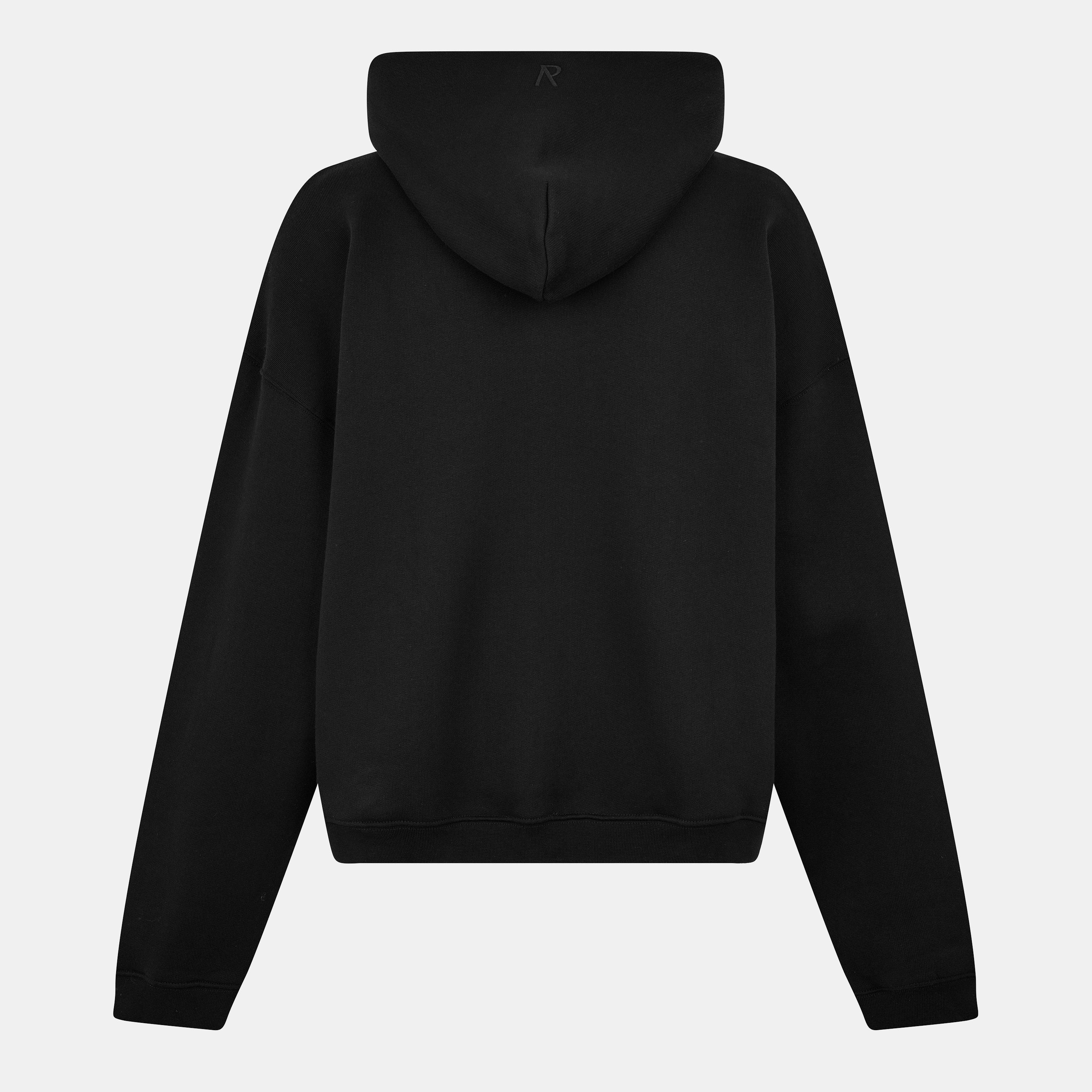 Black - Represent - Men's Zip Hoodie - 2