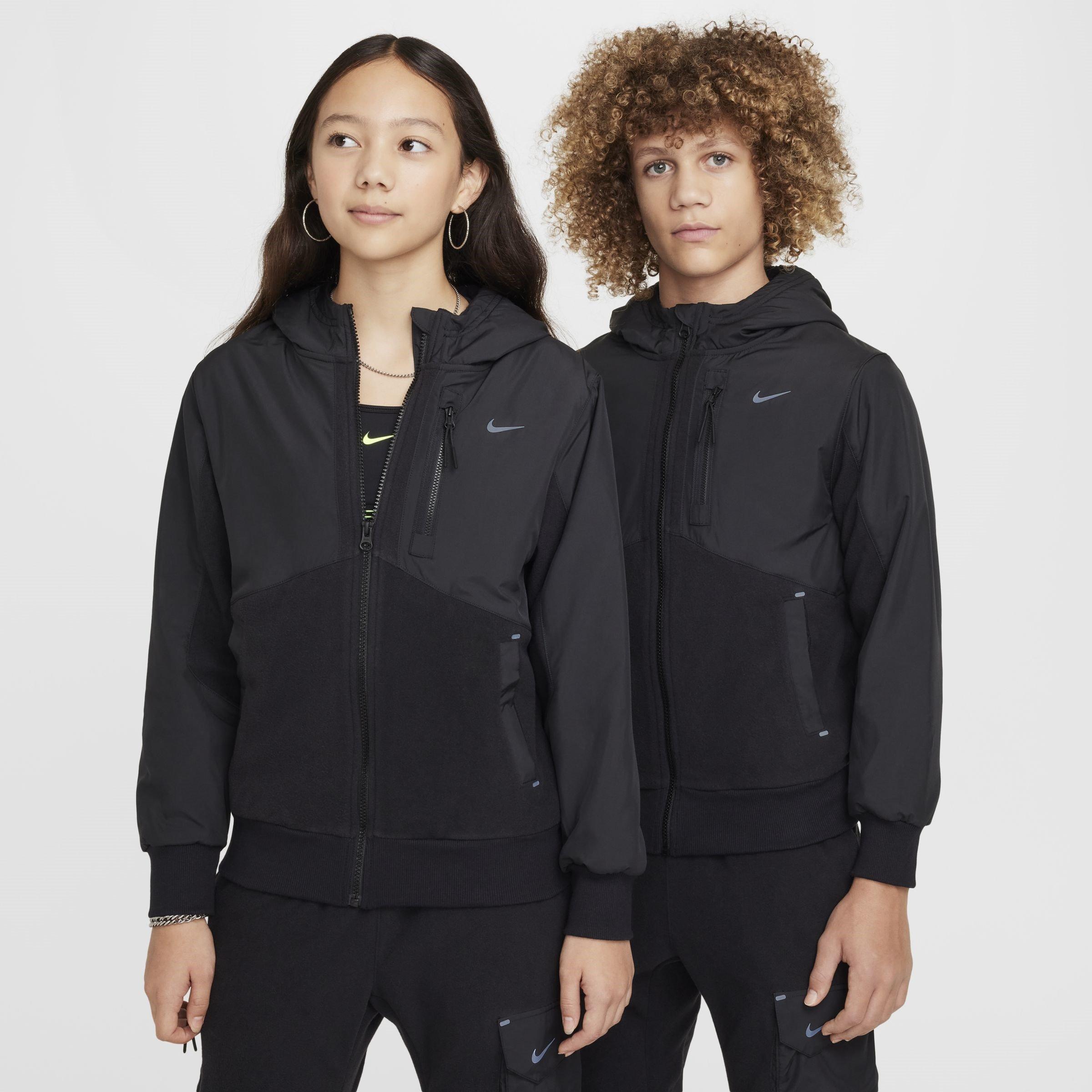 Nike Boys Utility F/Z H Jn54 - Black - 11-12 (L)