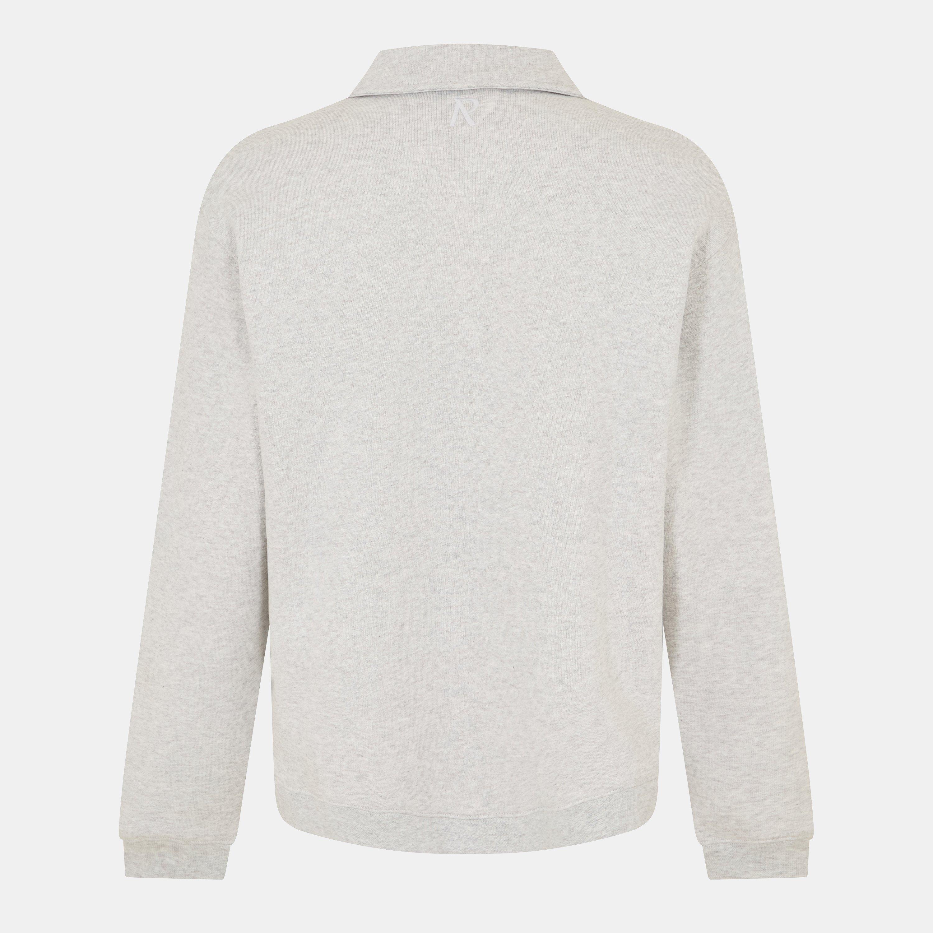 Ice Grey Marl - Represent - Men's Zip Hoodie - 2