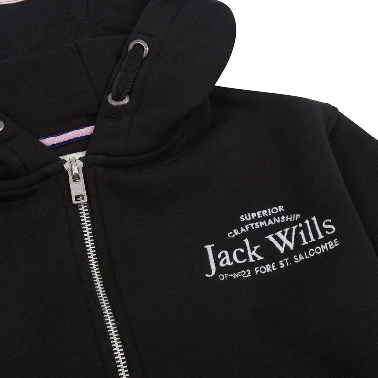 Noir - Jack Wills - Cropped Logo Printed Cotton T-shirt - 3