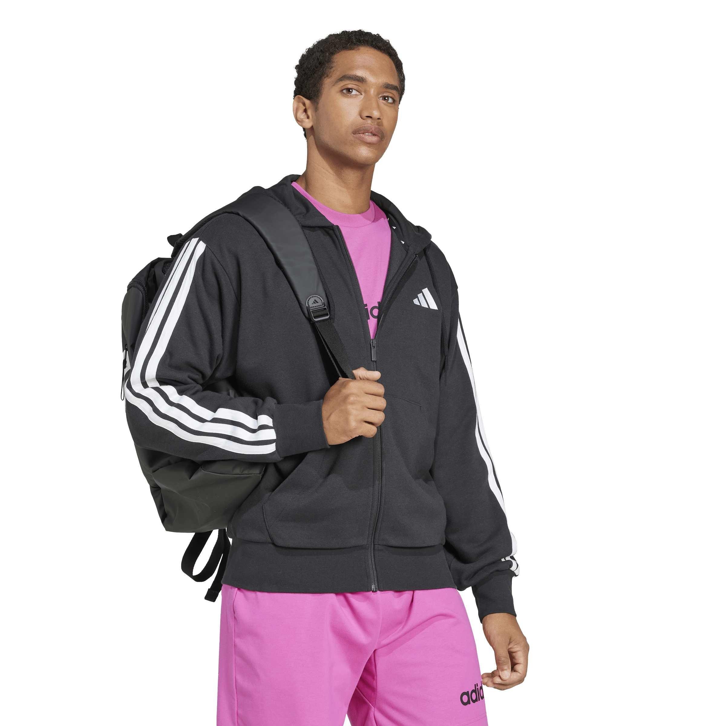 Black/White - adidas - Adidas M 3S Ft Fz Hd Sn99 - 6
