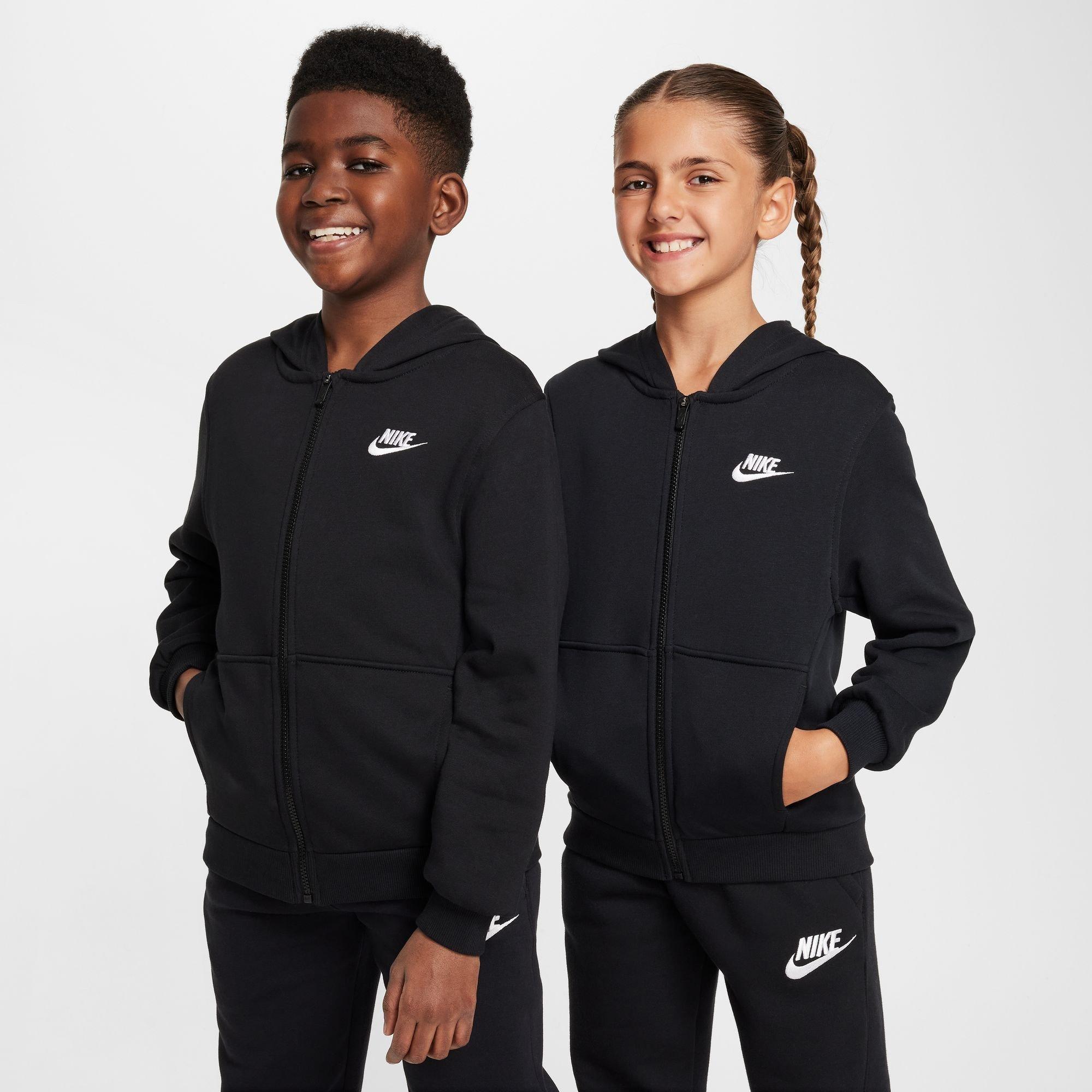 Black/WHite - Nike - Nike Club Fleece Jn71 - 1